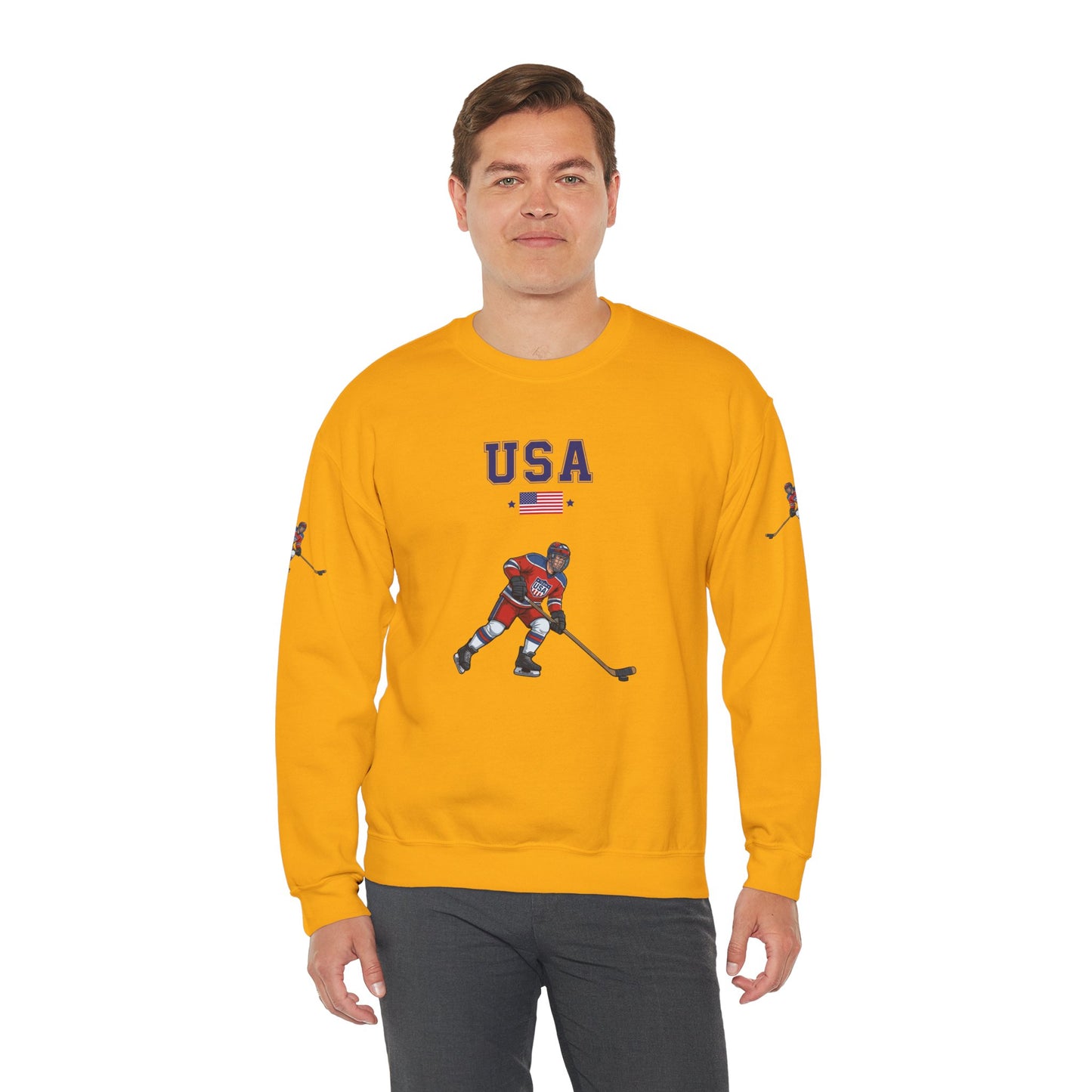 Princess Grace  TEAM USA  Unisex Heavy Blend  Crewneck Sweatshirt