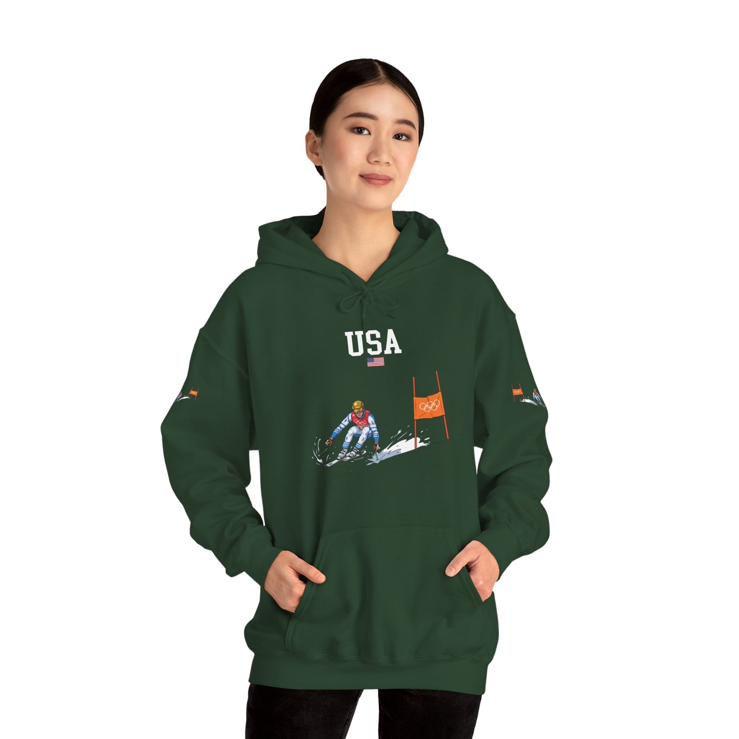 Princess Grace  TEAM USA  Unisex Heavy Blend  Hooded Sweatshirt