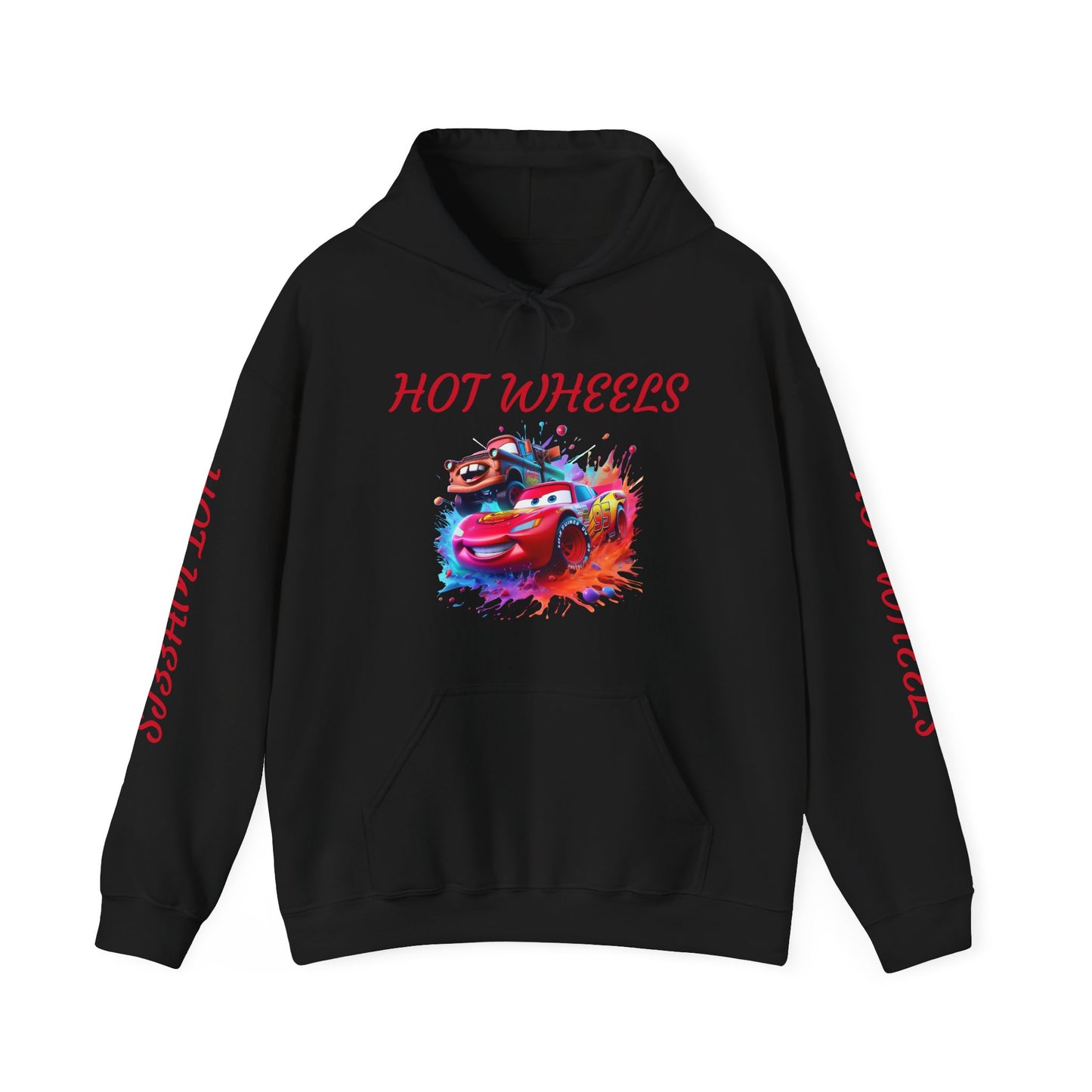 Princess Grace  Hot Wheels Unisex Hoodie Retro Racing Design for Kids and Car Enthusiasts