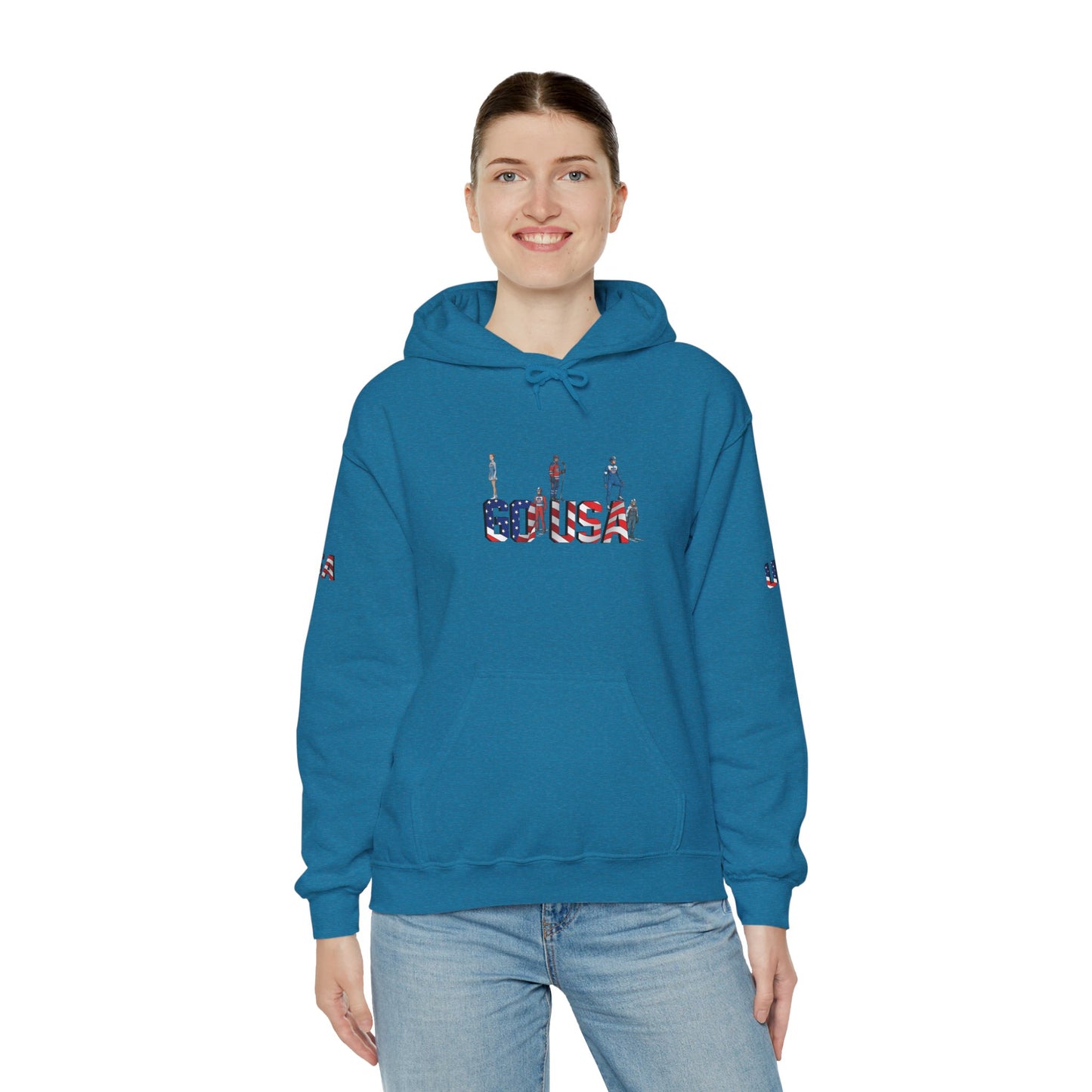Princess Grace  TEAM USA  Unisex Heavy Blend  Hooded Sweatshirt