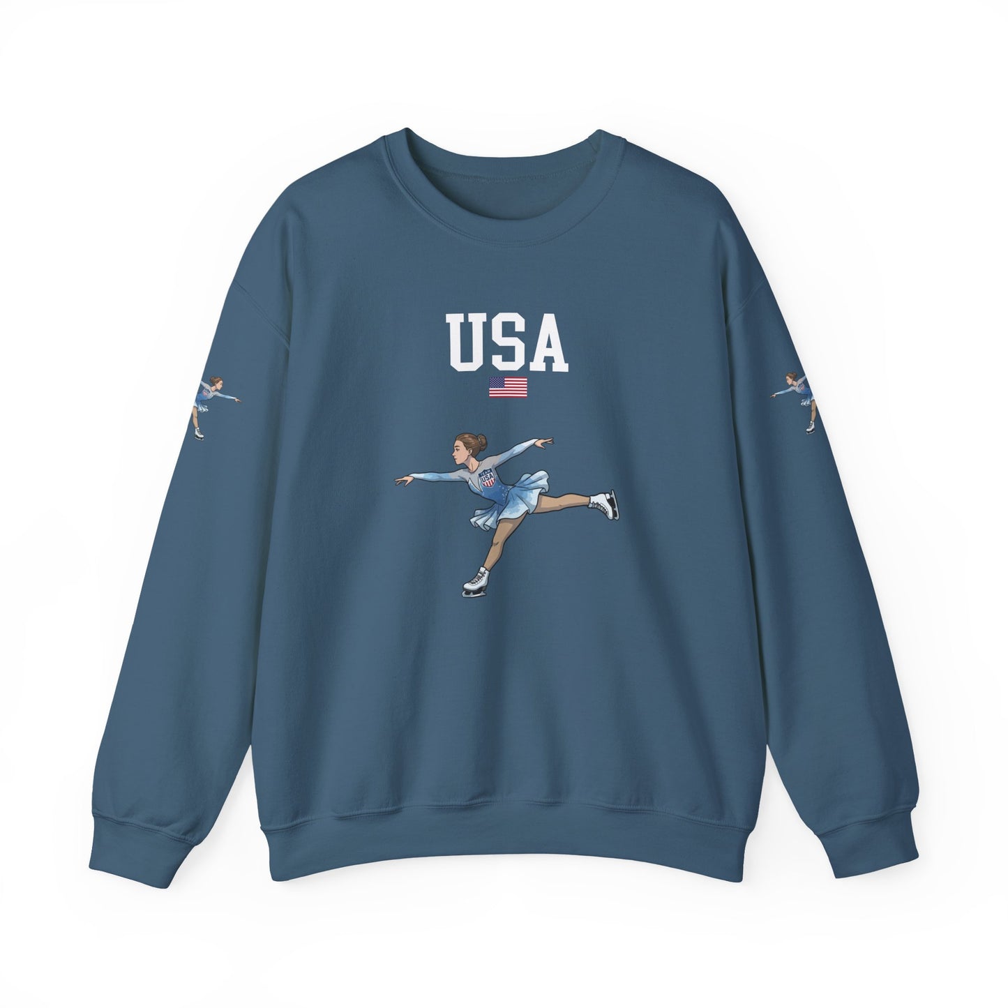 Princess Grace  TEAM USA  Unisex Heavy Blend  Crewneck Sweatshirt