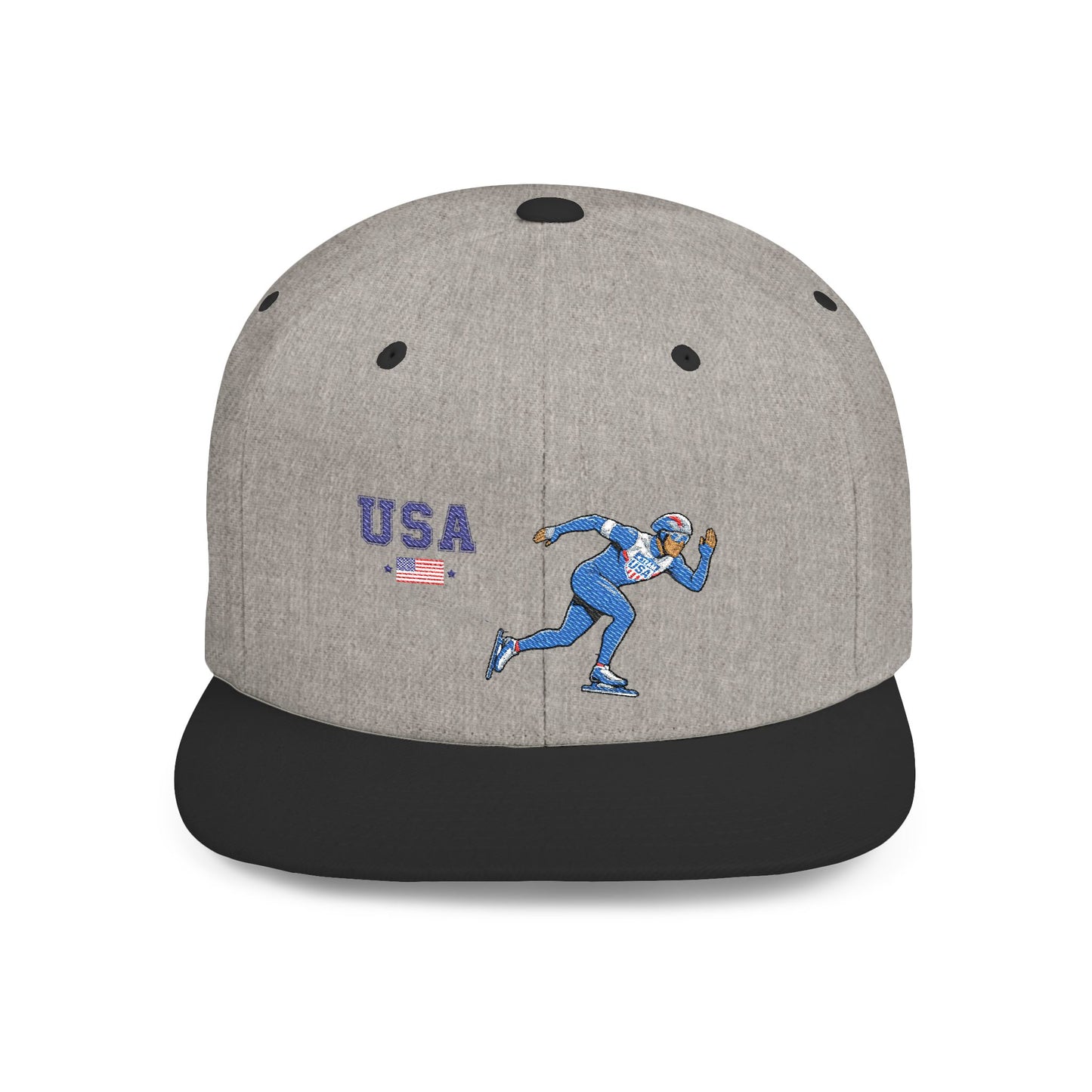 Princess Grace  TEAM USA  Flat Bill Snapback Hat