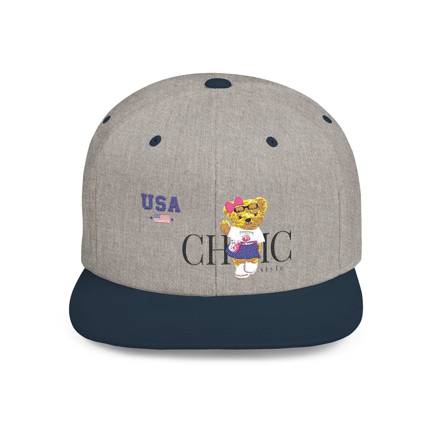 Princess Grace  TEAM USA  Flat Bill Snapback Hat