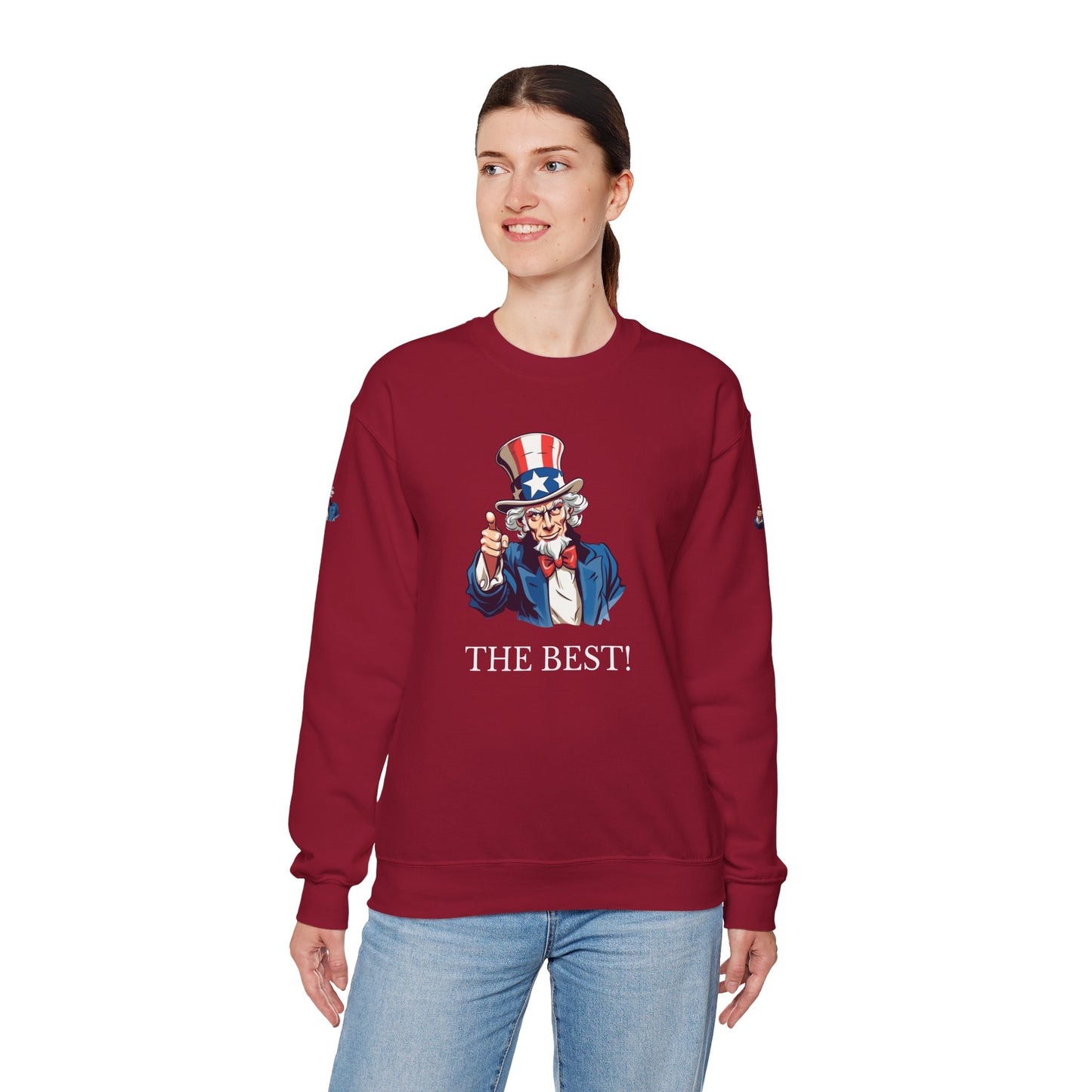 Princess Grace TEAM USA  Unisex Heavy Blend Crewneck Sweatshirt