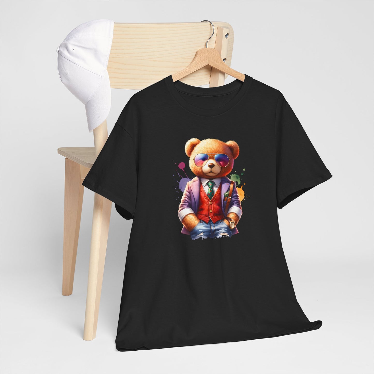 Princess Grace  Trendy Teddy Bear Graphic Unisex Heavy Cotton Tee