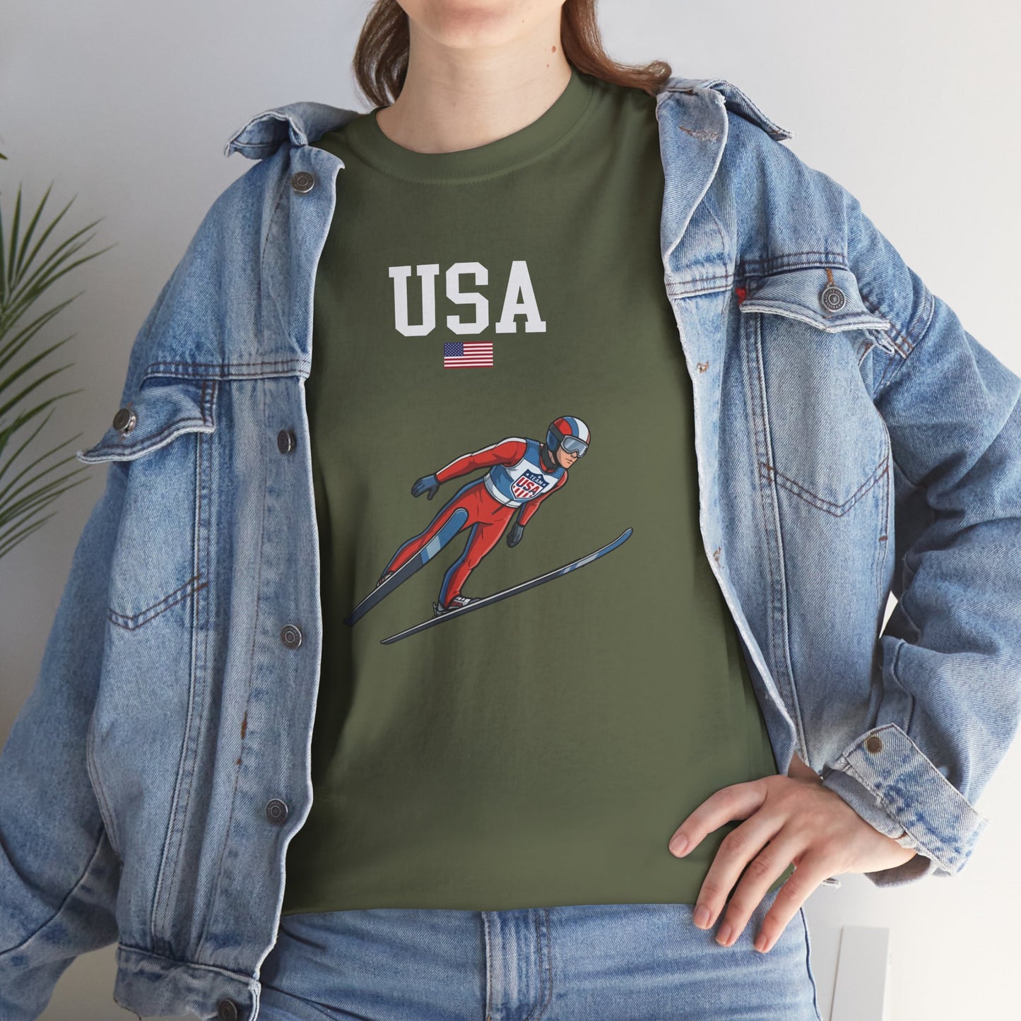 Princess Grace  TEAM USA  Unisex Heavy Cotton Tee
