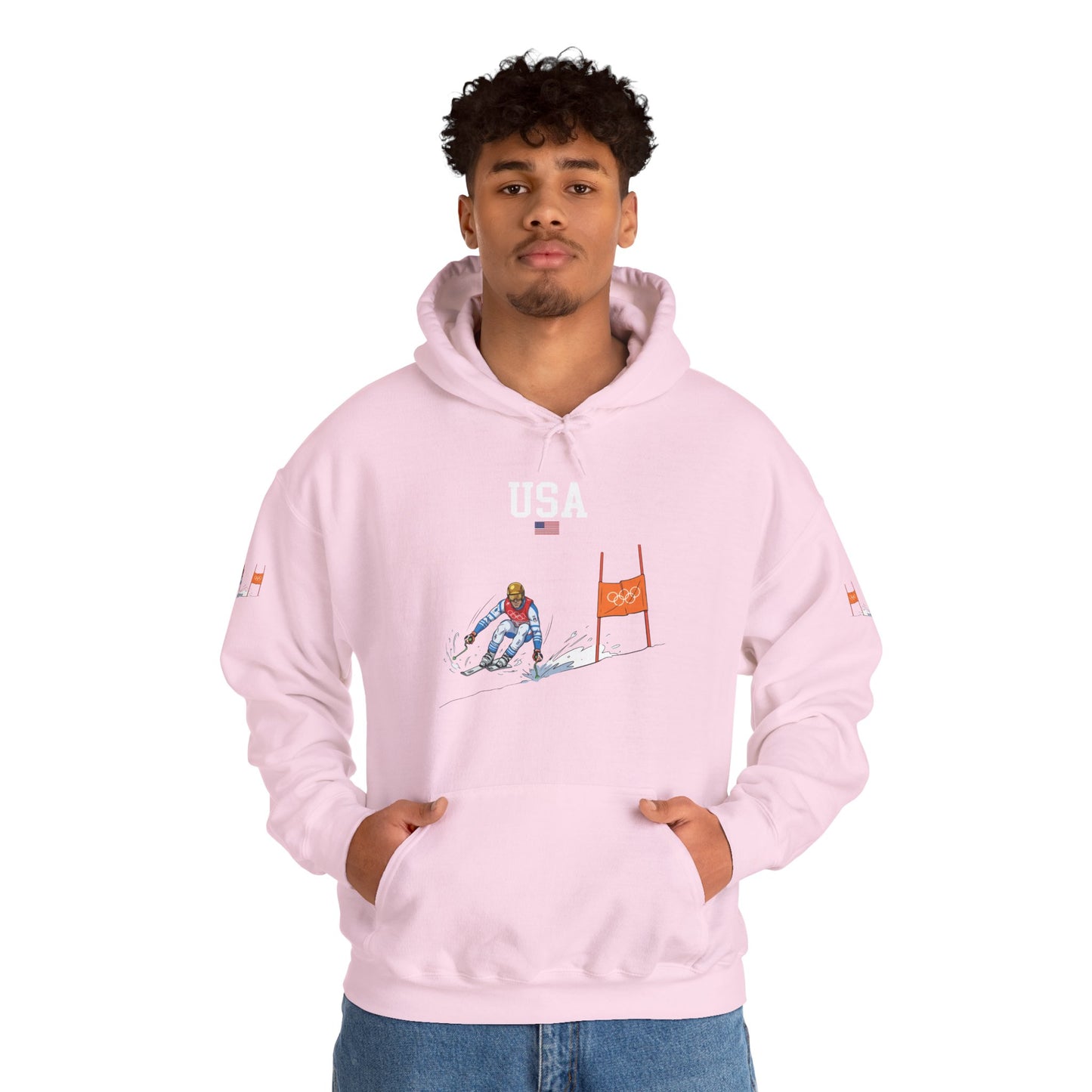 Princess Grace  TEAM USA  Unisex Heavy Blend  Hooded Sweatshirt