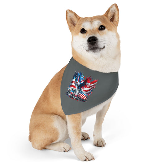 Princess Grace  Patriotic Pet Bandana Collar Adjustable Dog Accessory for Celebrations