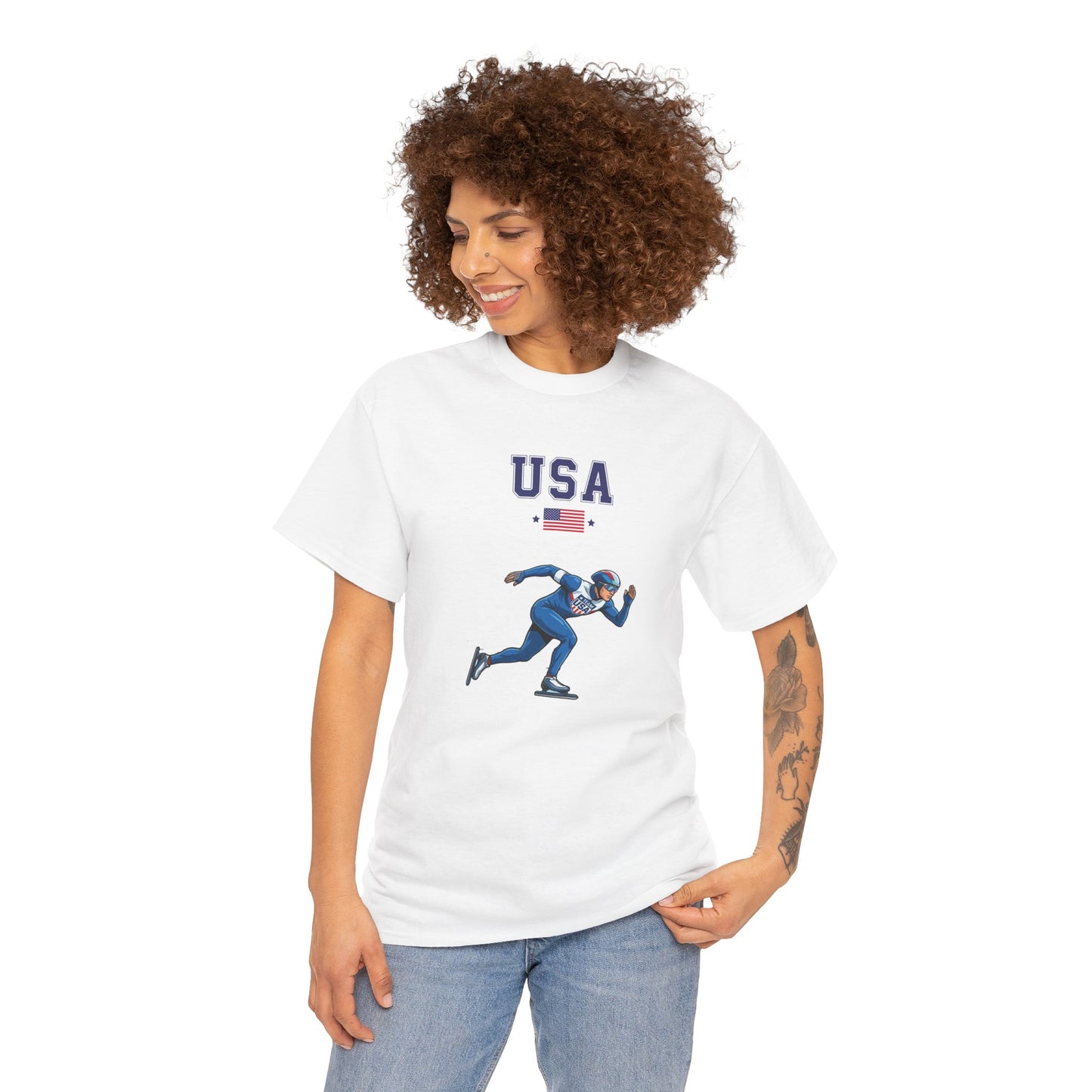 Princess Grace  TEAM USA  Unisex Heavy Cotton Tee