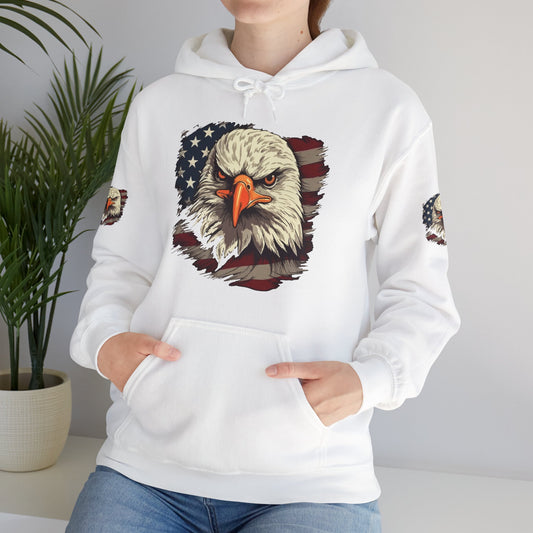 Princess Grace American Eagle Bold Unisex Heavy Blend Hooded Sweatshirt