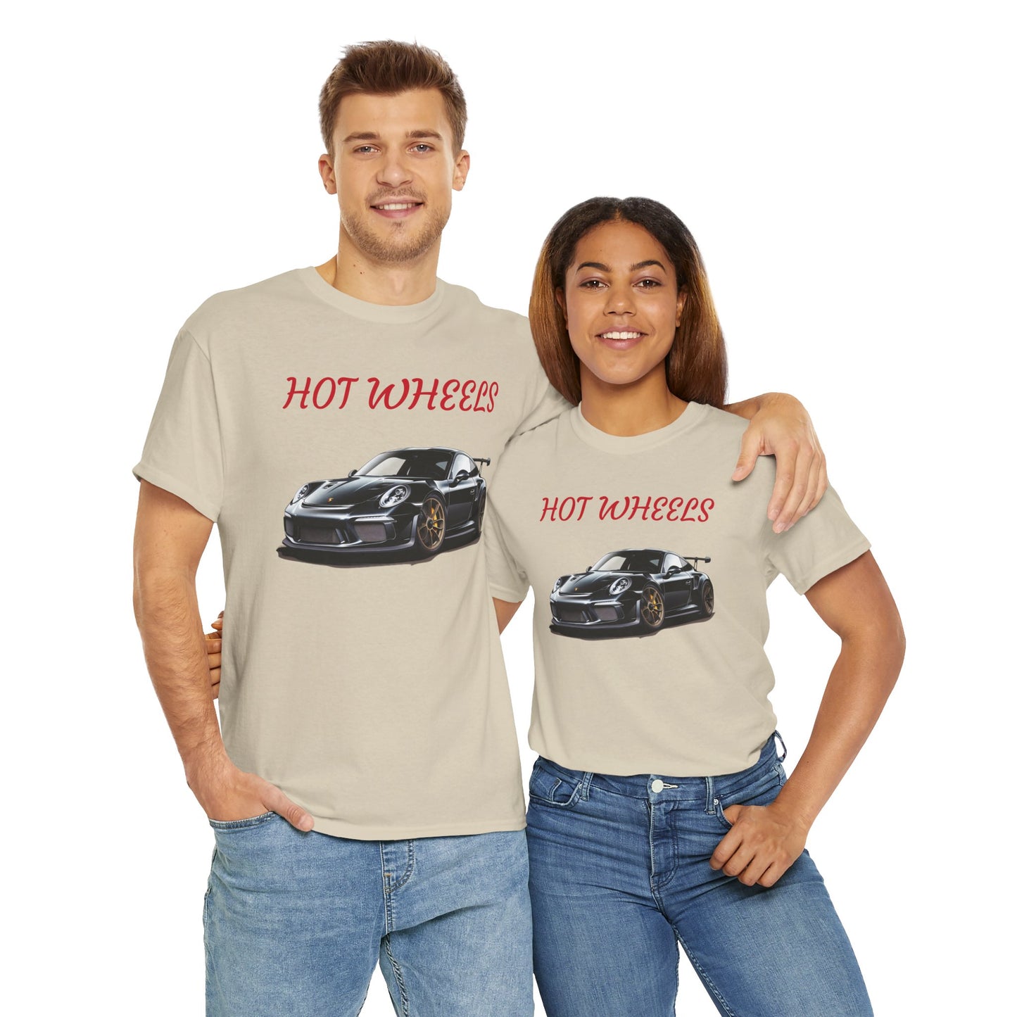 Princess Grace  Hot Wheels Unisex Heavy Cotton Tee Perfect for Car Enthusiasts