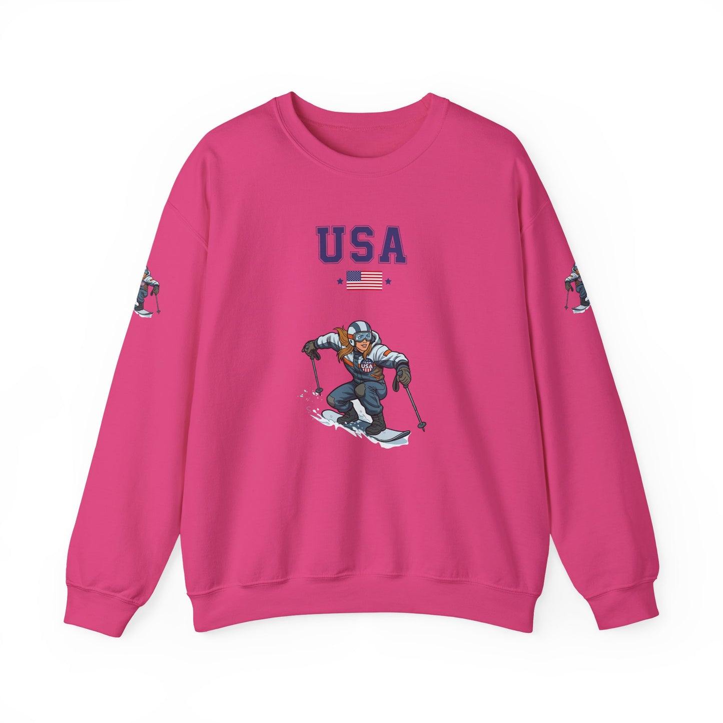 Princess Grace  TEAM USA  Unisex Heavy Blend  Crewneck Sweatshirt