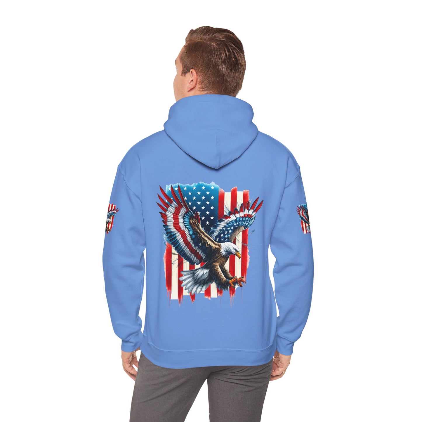 Princess Grace Patriotic Unisex Heavy Blend Hooded Sweatshirt