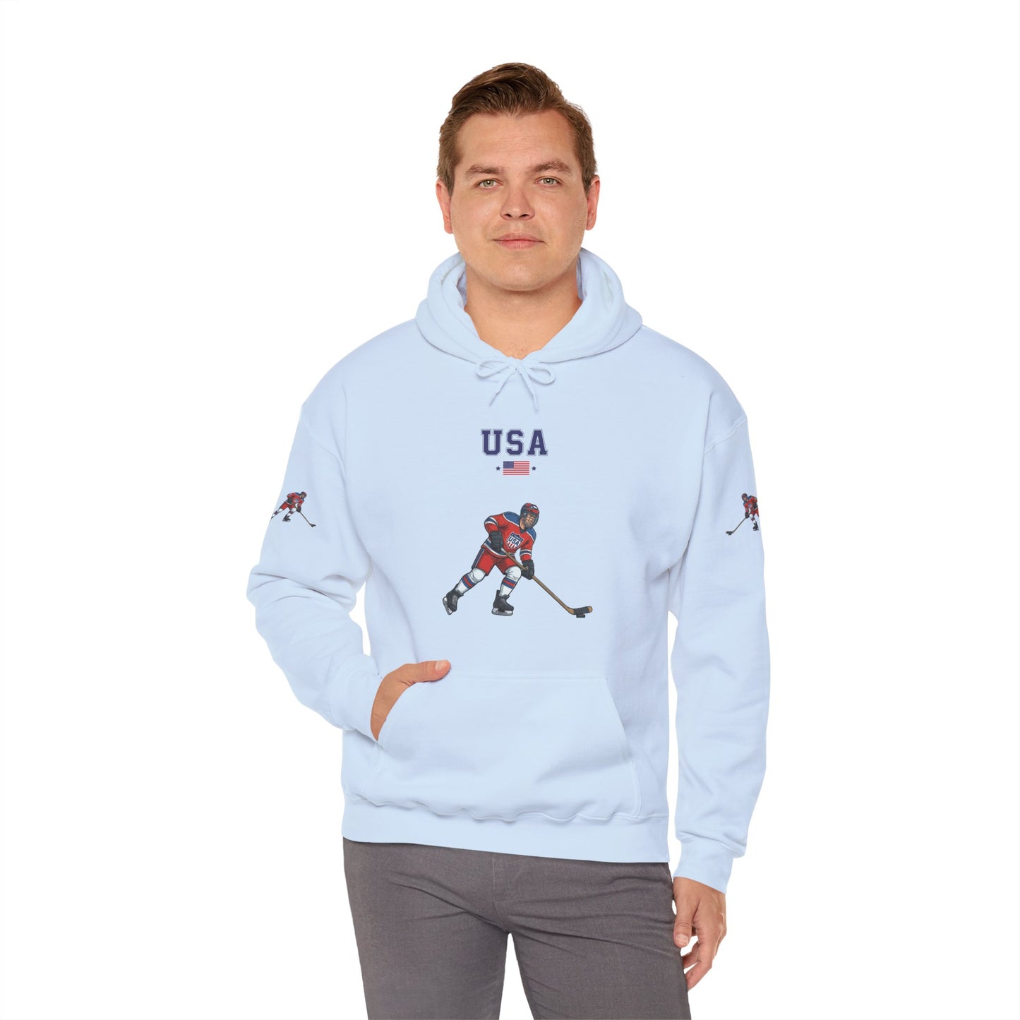 Princess Grace  TEAM USA  Unisex Heavy Blend Hooded Sweatshirt