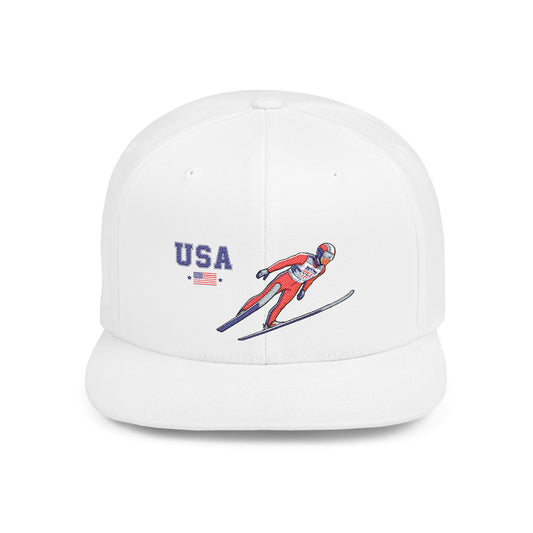 Princess Grace  TEAM USA  Flat Bill Snapback Hat