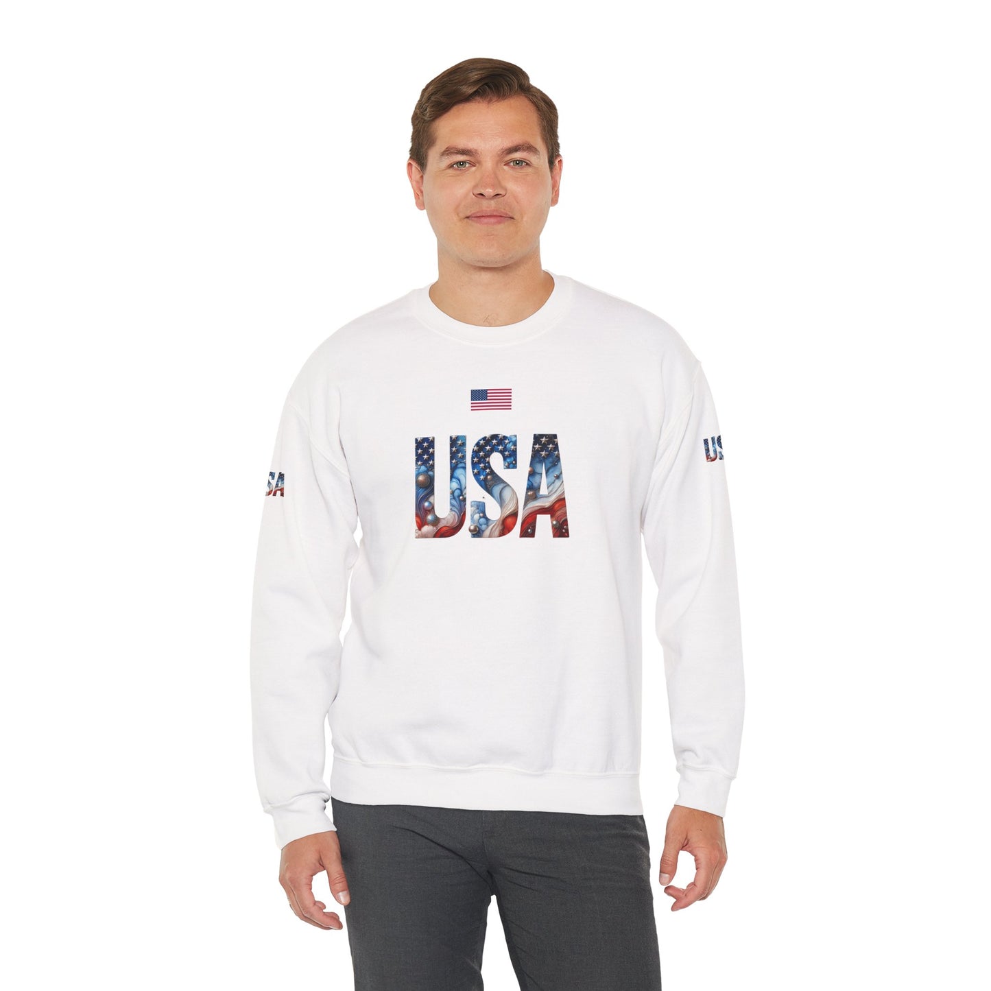 Princess Grace TEAM USA Unisex Heavy Blend Crewneck Sweatshirt