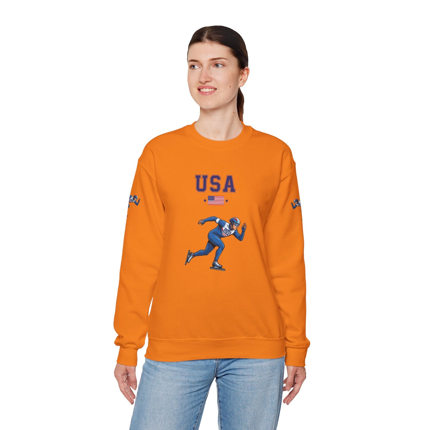 Princess Grace  TEAM USA  Unisex Heavy Blend  Crewneck Sweatshirt