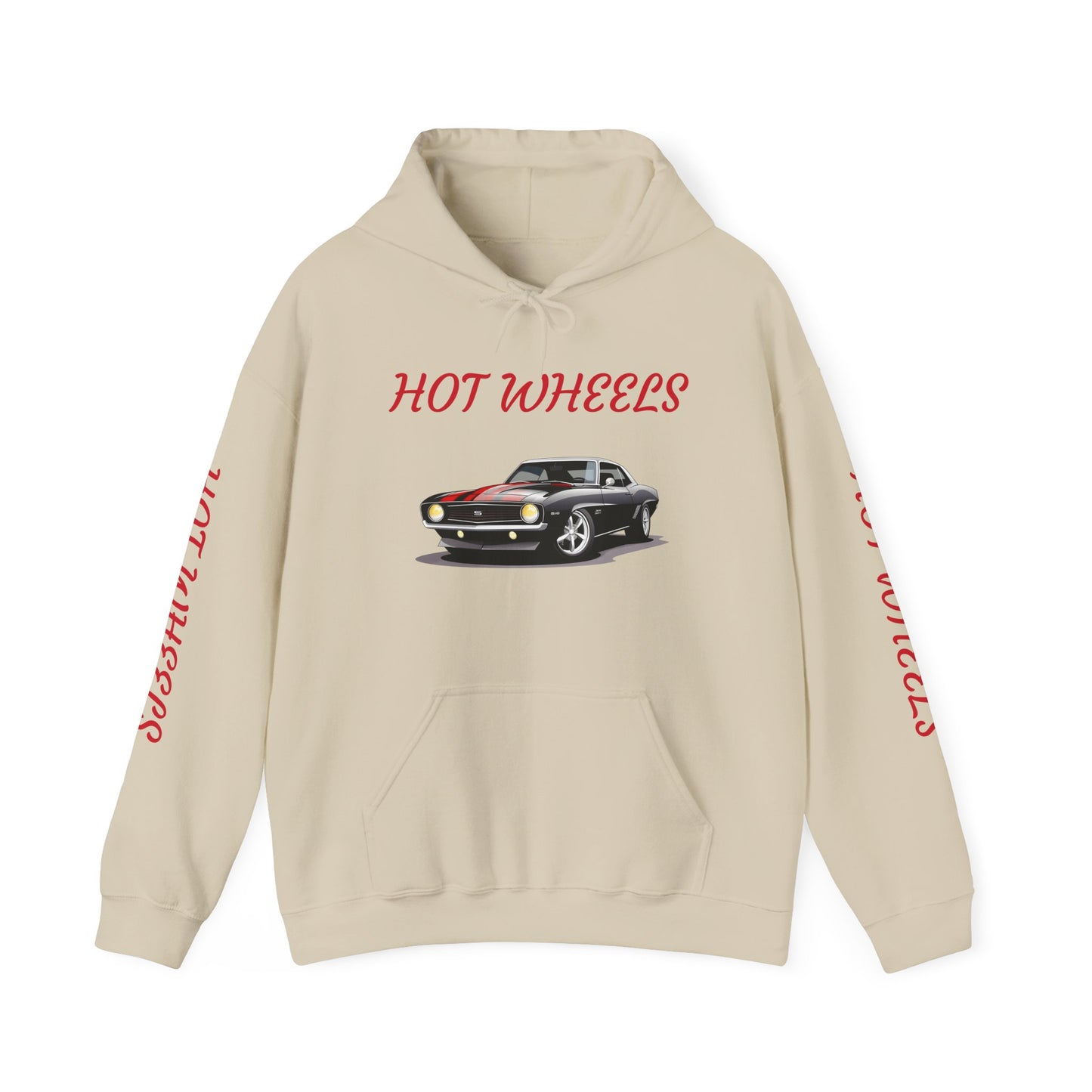 Princess Grace  Cool Hot Wheels Unisex Hoodie Retro Car Design for Auto Enthusiasts