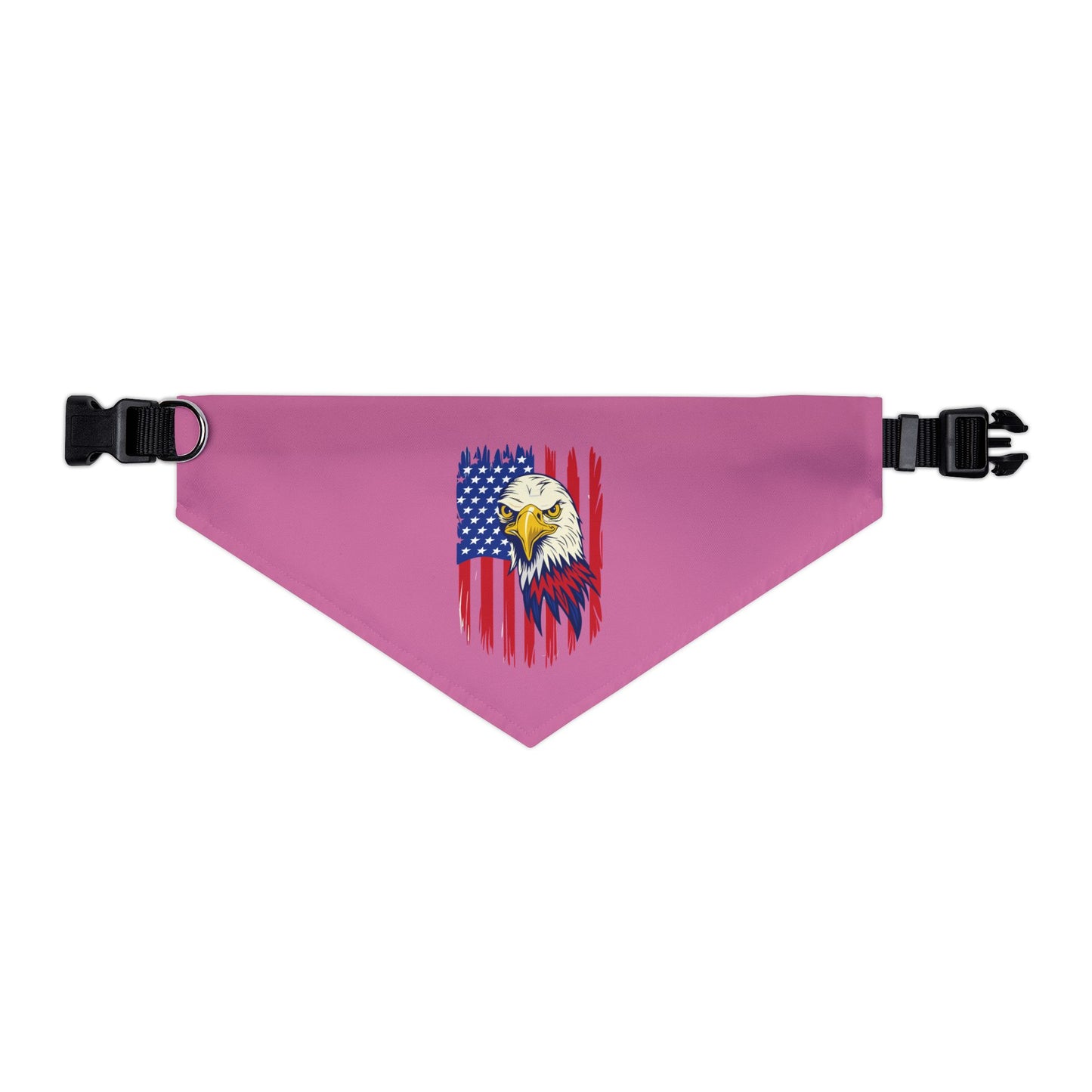 Princess Grace  Patriotic Eagle Pet Bandana Collar  Perfect for Holidays & Celebrations