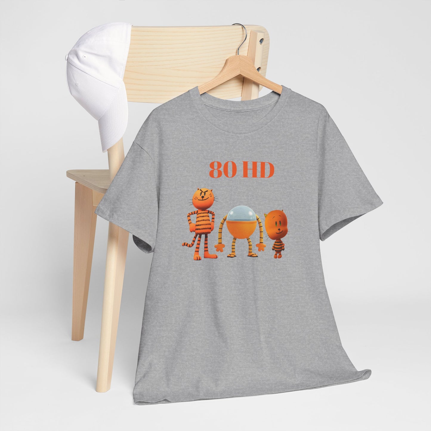 Princess Grace  Cartoon Animal Unisex Heavy Cotton Tee  80 HD Design