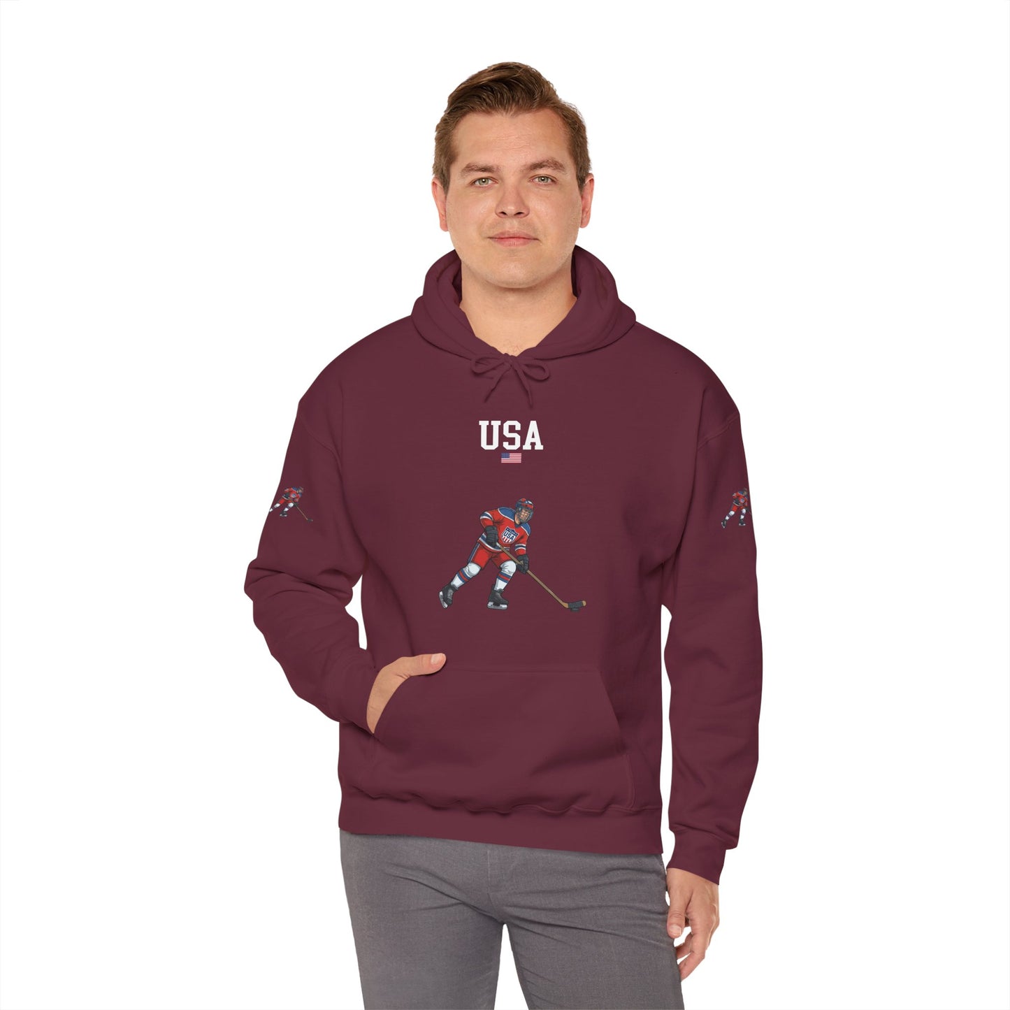 Princess Grace  TEAM USA  Unisex Heavy Blend Hooded Sweatshirt