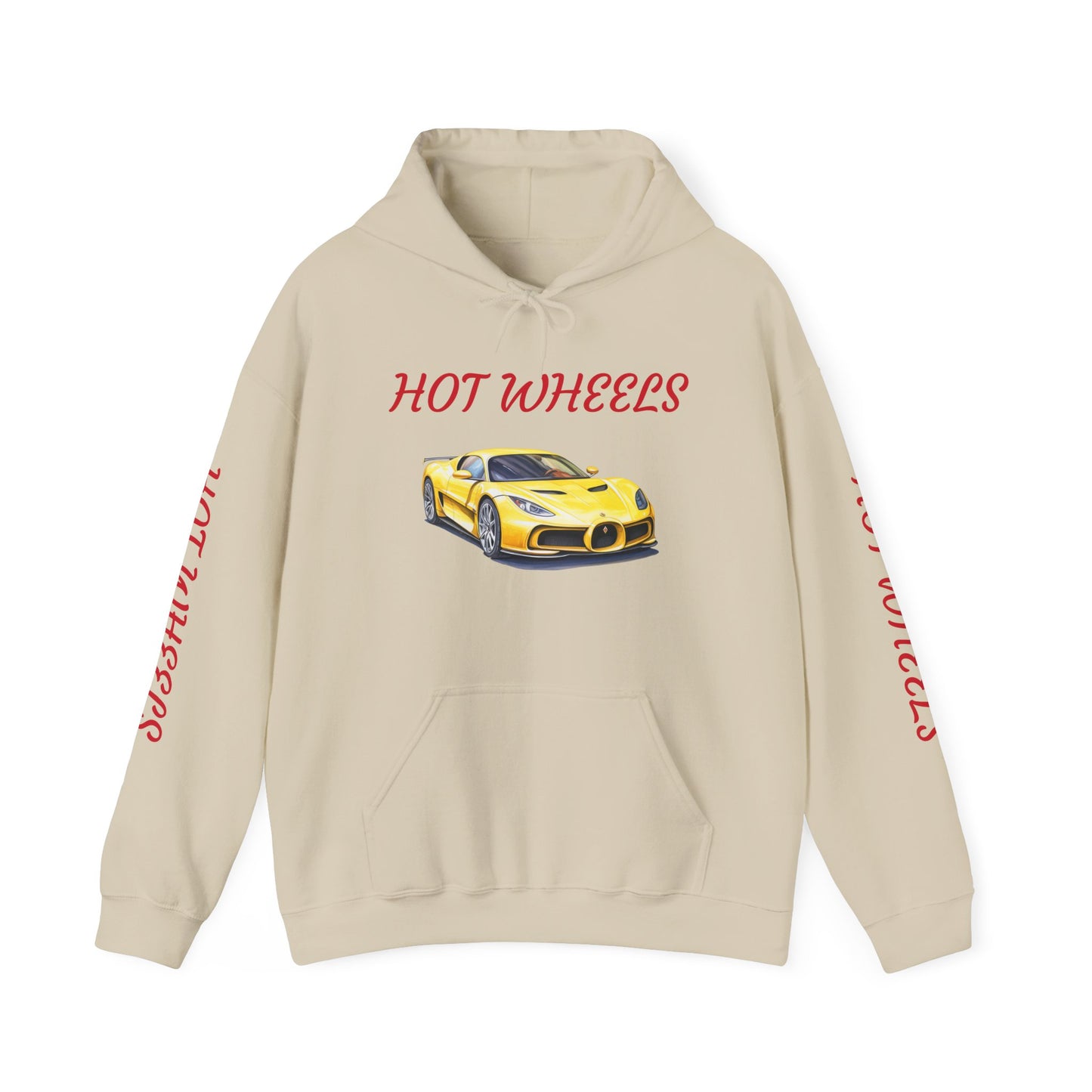 Princess Grace  Hot Wheels Unisex Hooded Sweatshirt Racing Style for Car Enthusiasts