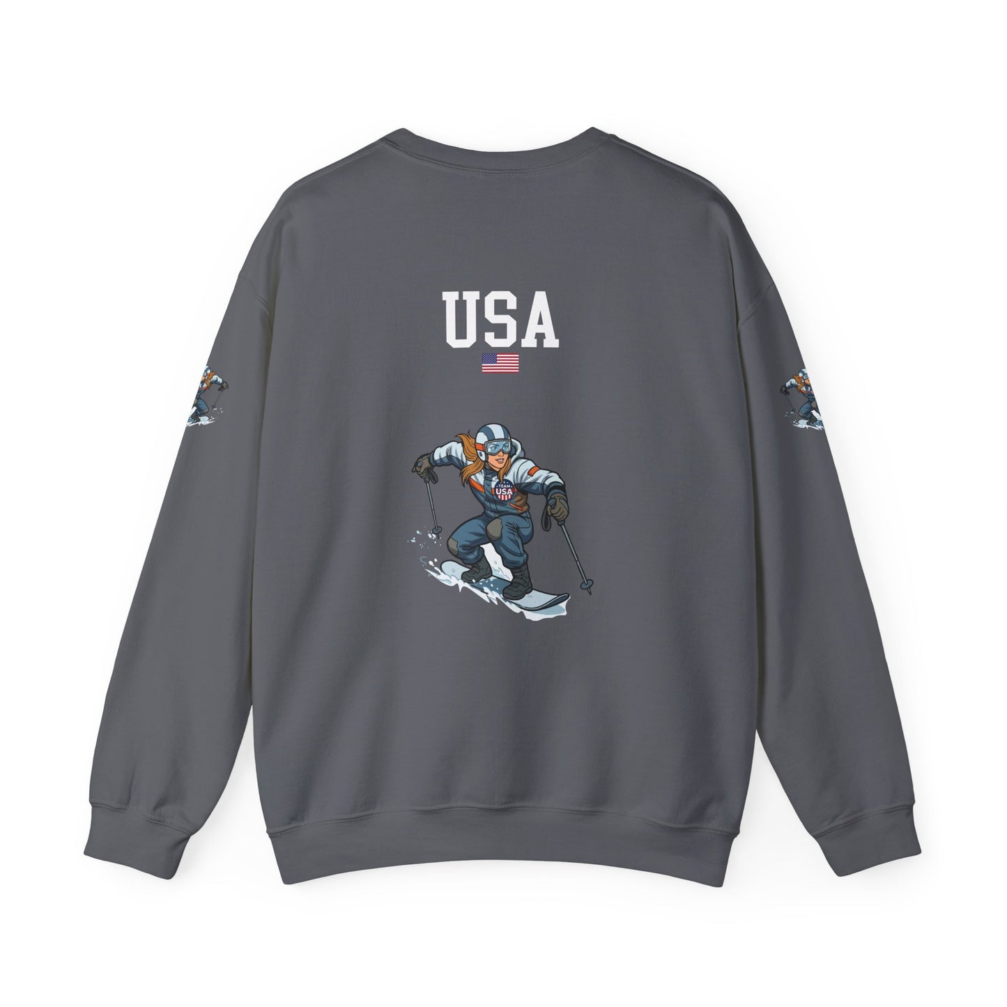 Princess Grace  TEAM USA  Unisex Heavy Blend  Crewneck Sweatshirt