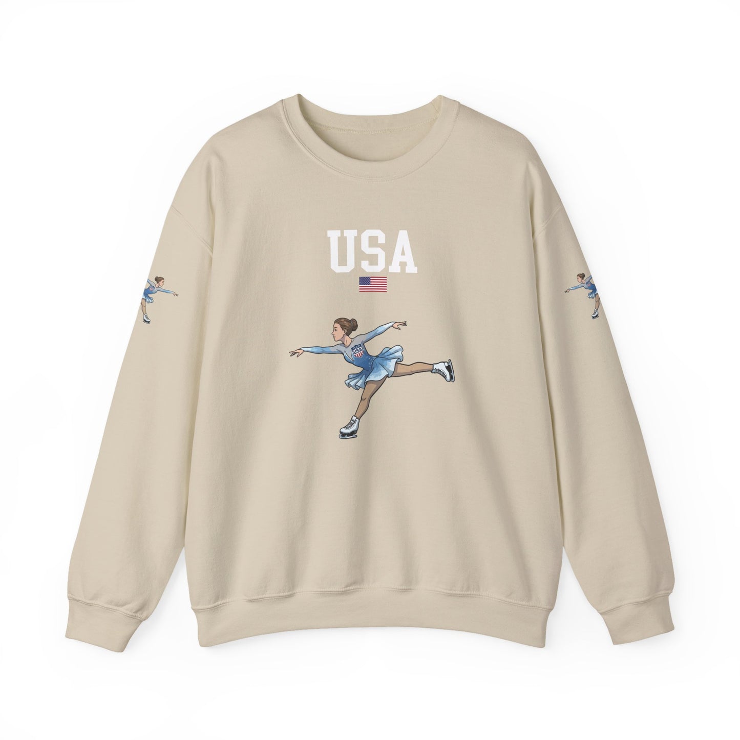 Princess Grace  TEAM USA  Unisex Heavy Blend  Crewneck Sweatshirt