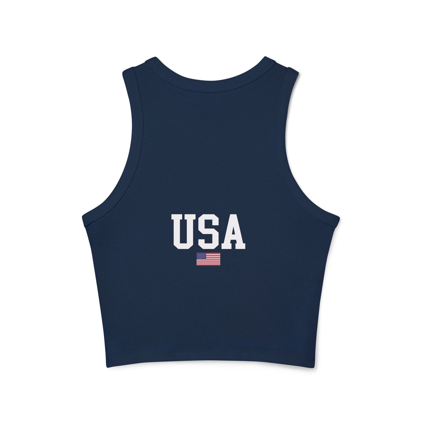 Princess Grace  TEAM USA  Women's Micro Rib Racer Tank Top