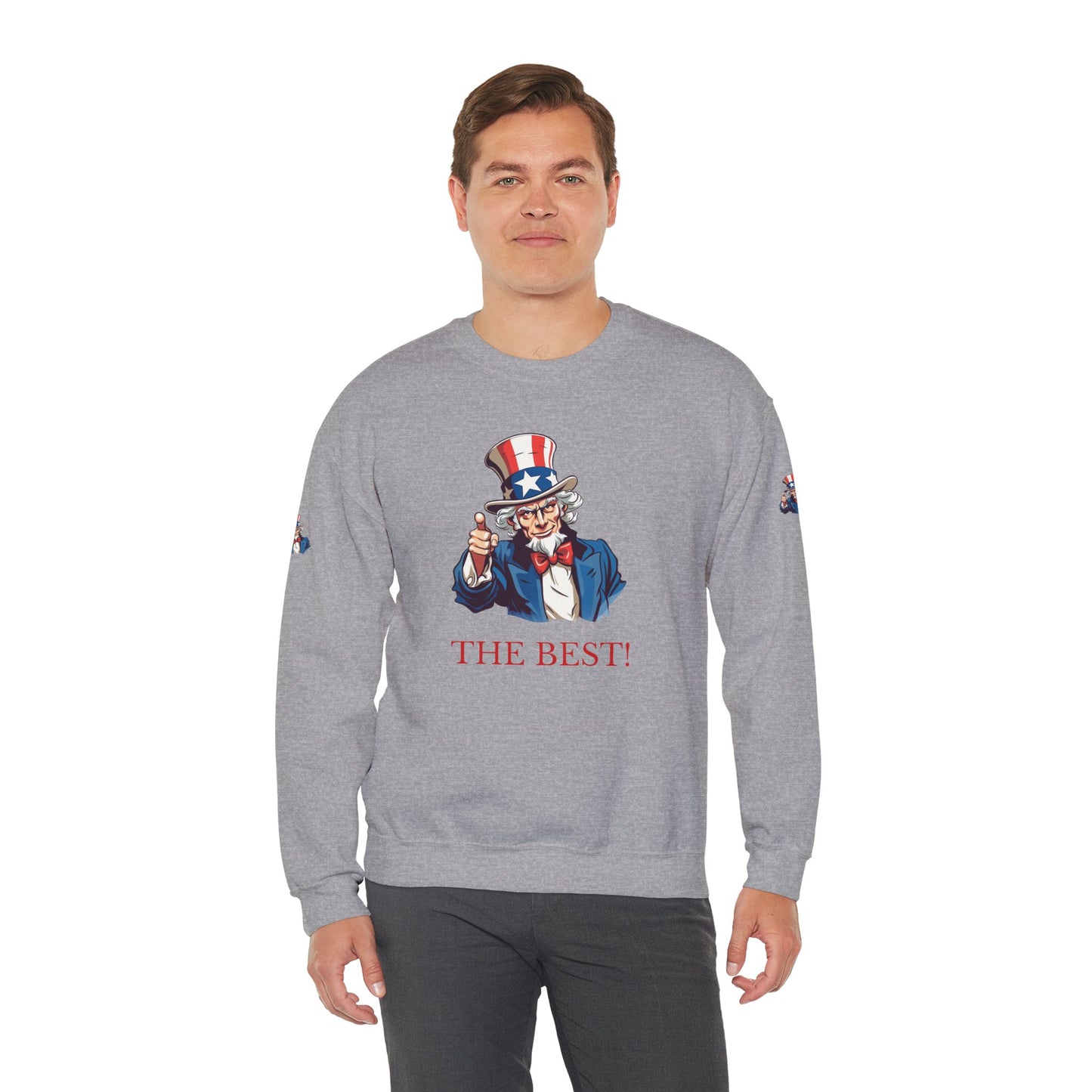 Princess Grace TEAM USA  Unisex Heavy Blend Crewneck Sweatshirt
