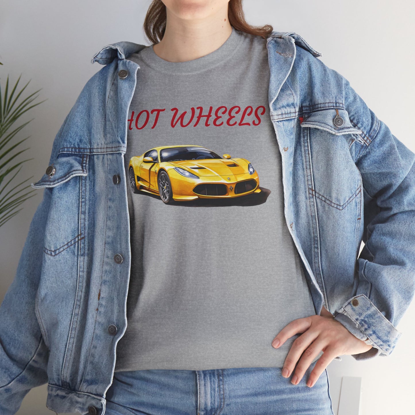 Princess Grace  Hot Wheels Unisex Heavy Cotton Tee  Perfect for Car Enthusiasts