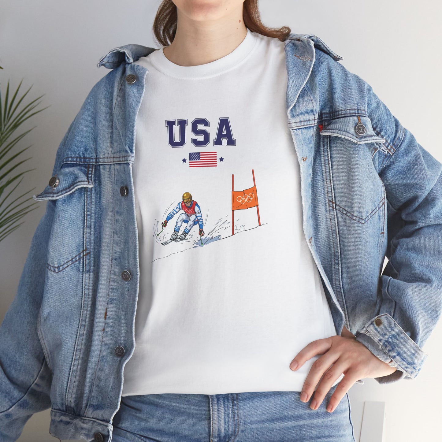 Princess Grace  TEAM USA   Unisex Heavy Cotton Tee
