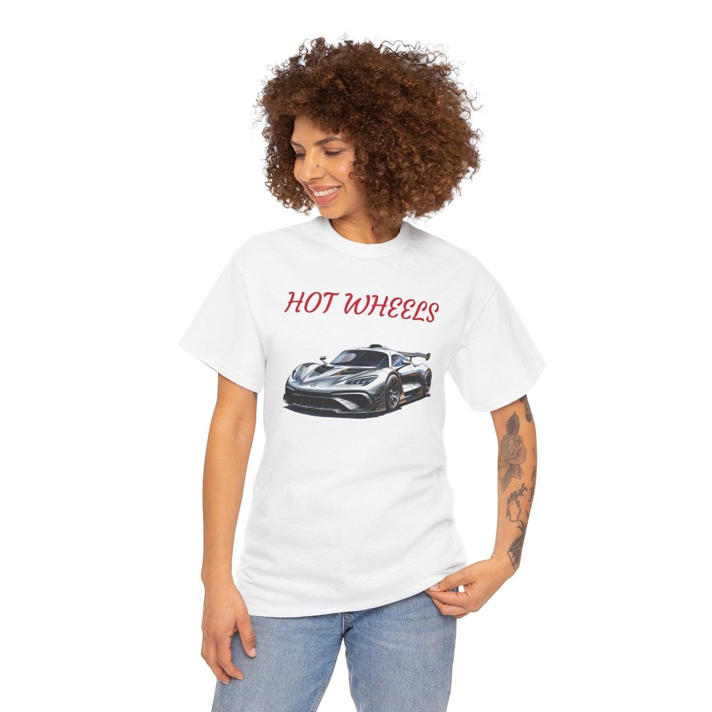 Princess Grace  Hot Wheels Unisex Heavy Cotton Tee Ultimate Car Enthusiast T-Shirt