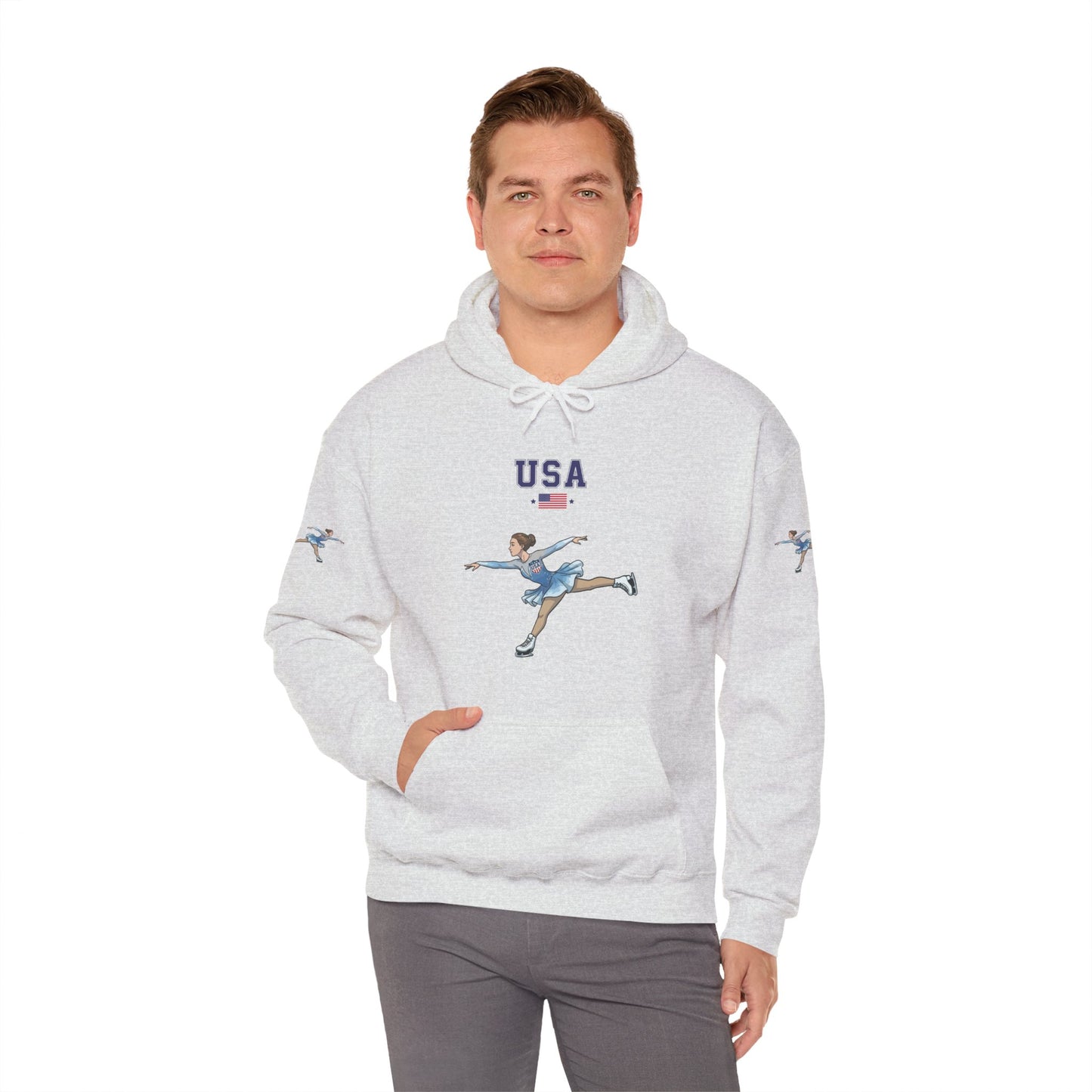 Princess Grace  TEAM USA  Unisex Heavy Blend Hooded Sweatshirt