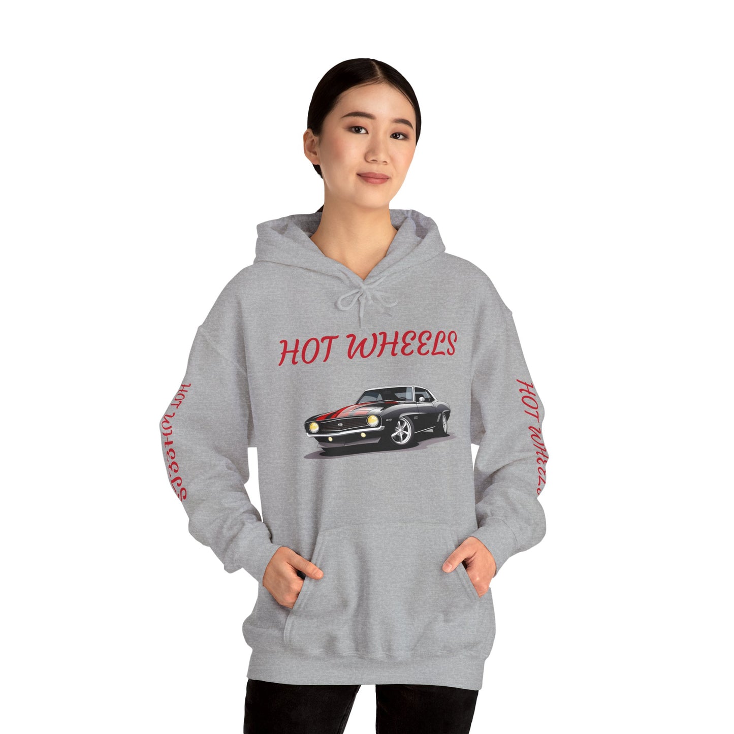 Princess Grace  Cool Hot Wheels Unisex Hoodie Retro Car Design for Auto Enthusiasts