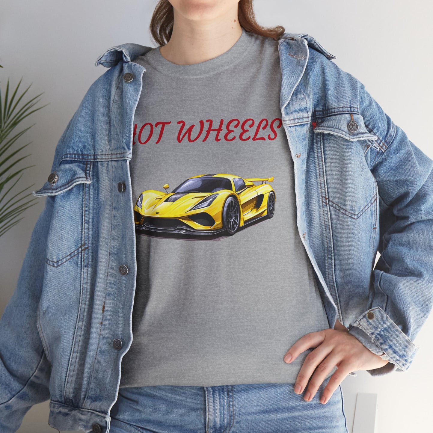 Princess Grace  Hot Wheels Unisex Heavy Cotton Tee Perfect for Car Enthusiasts