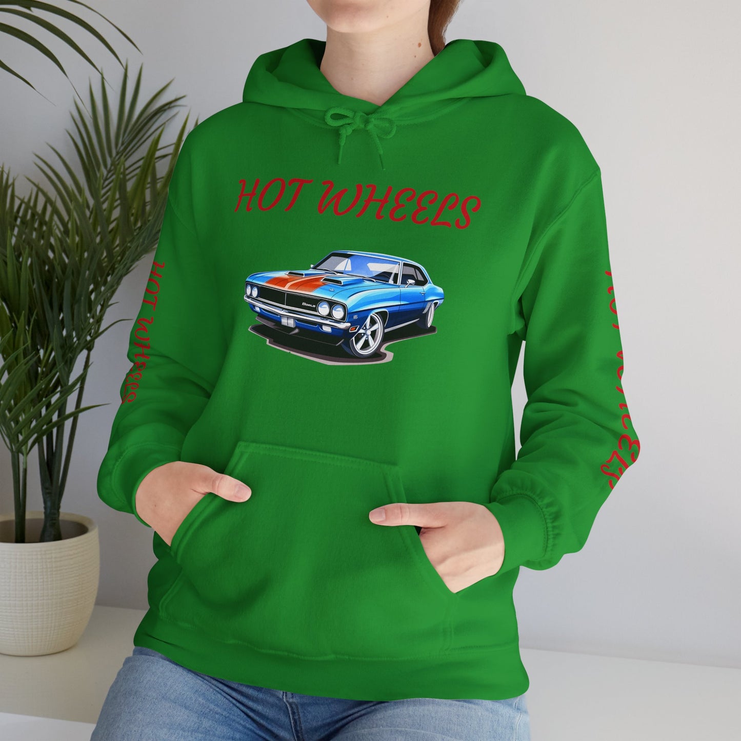 Princess Grace  Hot Wheels Unisex Heavy Blend Hooded Sweatshirt Classic Car Enthusiast Gift