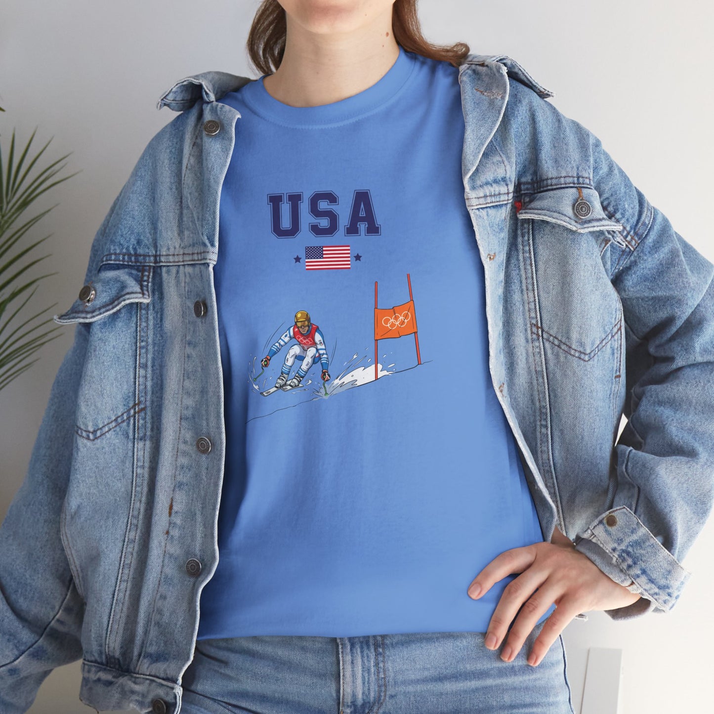 Princess Grace  TEAM USA   Unisex Heavy Cotton Tee