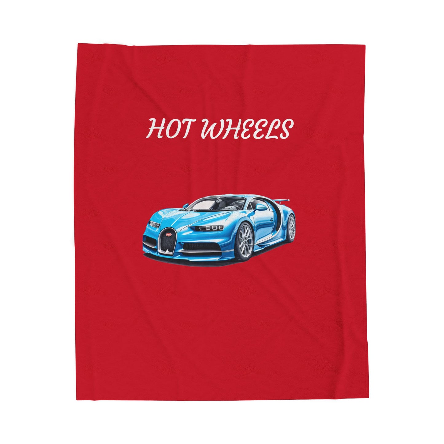 Princess Grace  Hot Wheels Race Car Themed Velveteen Plush Blanket  Perfect Gift for Car Enthusiasts