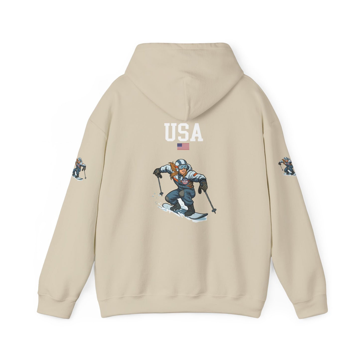 Princess Grace  TEAM USA  Unisex Heavy Blend Hooded Sweatshirt