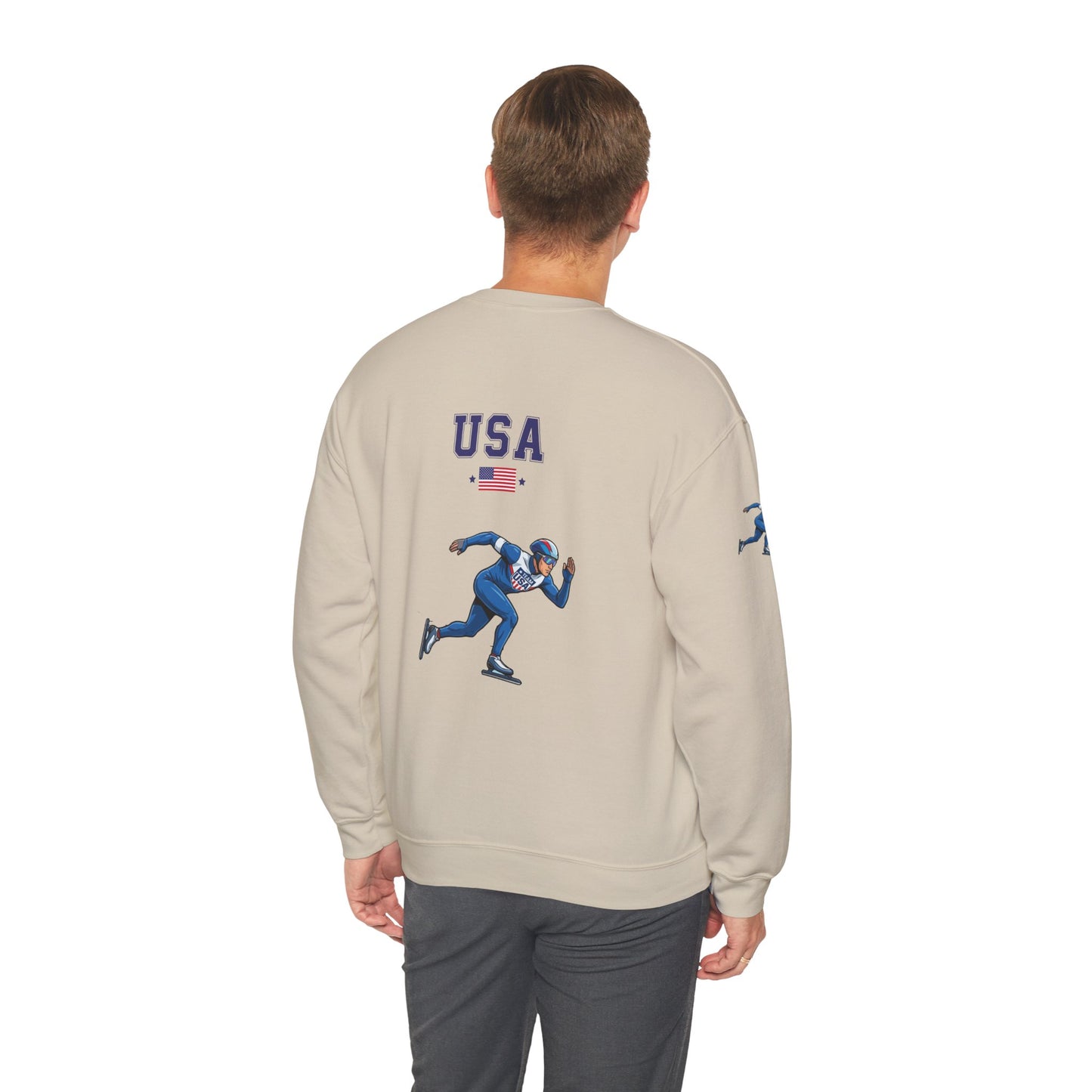 Princess Grace  TEAM USA  Unisex Heavy Blend  Crewneck Sweatshirt
