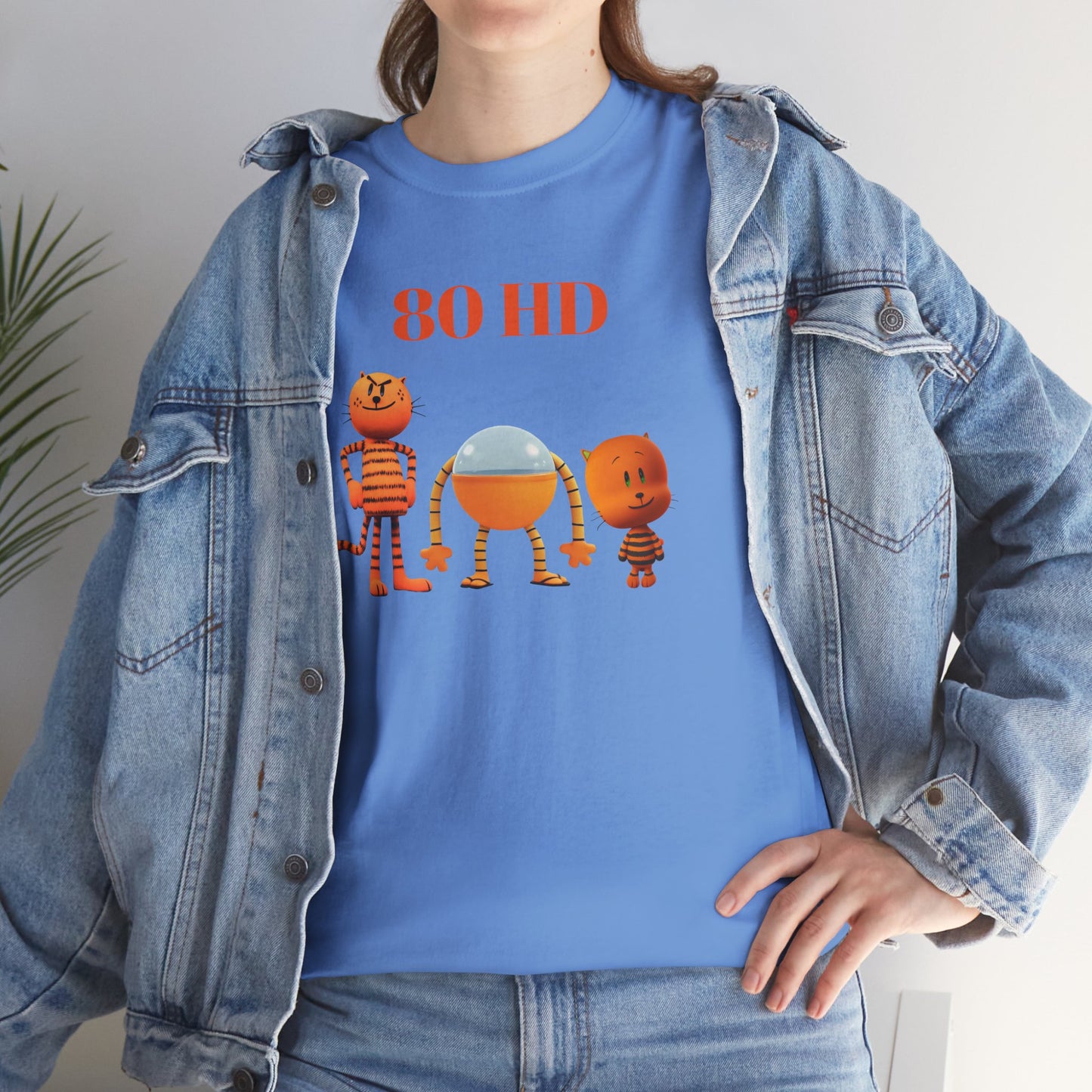 Princess Grace  Cartoon Animal Unisex Heavy Cotton Tee  80 HD Design
