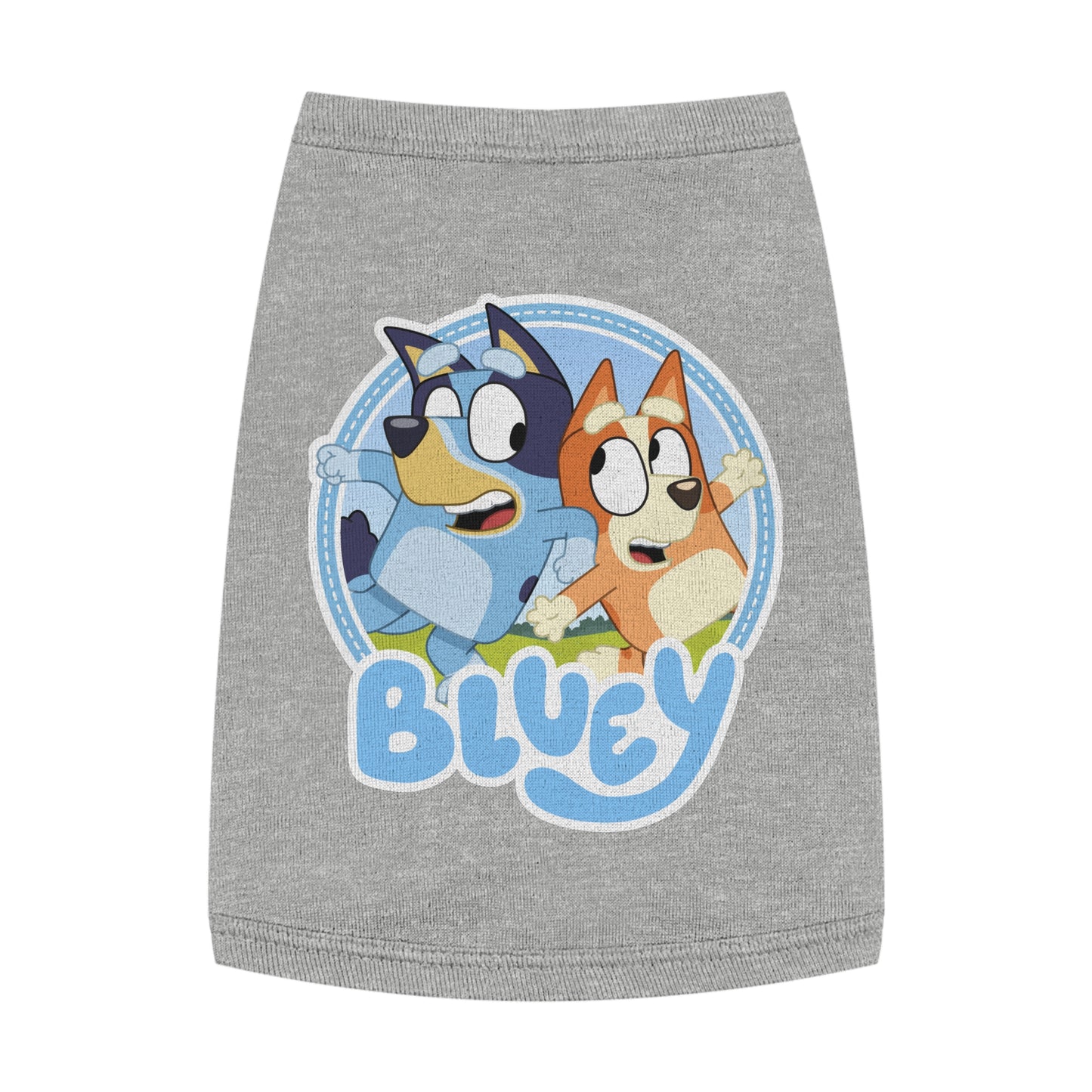 Princess Grace  Bluey Pet Tank Top Cute & Comfortable Dog Apparel for Playful Pets