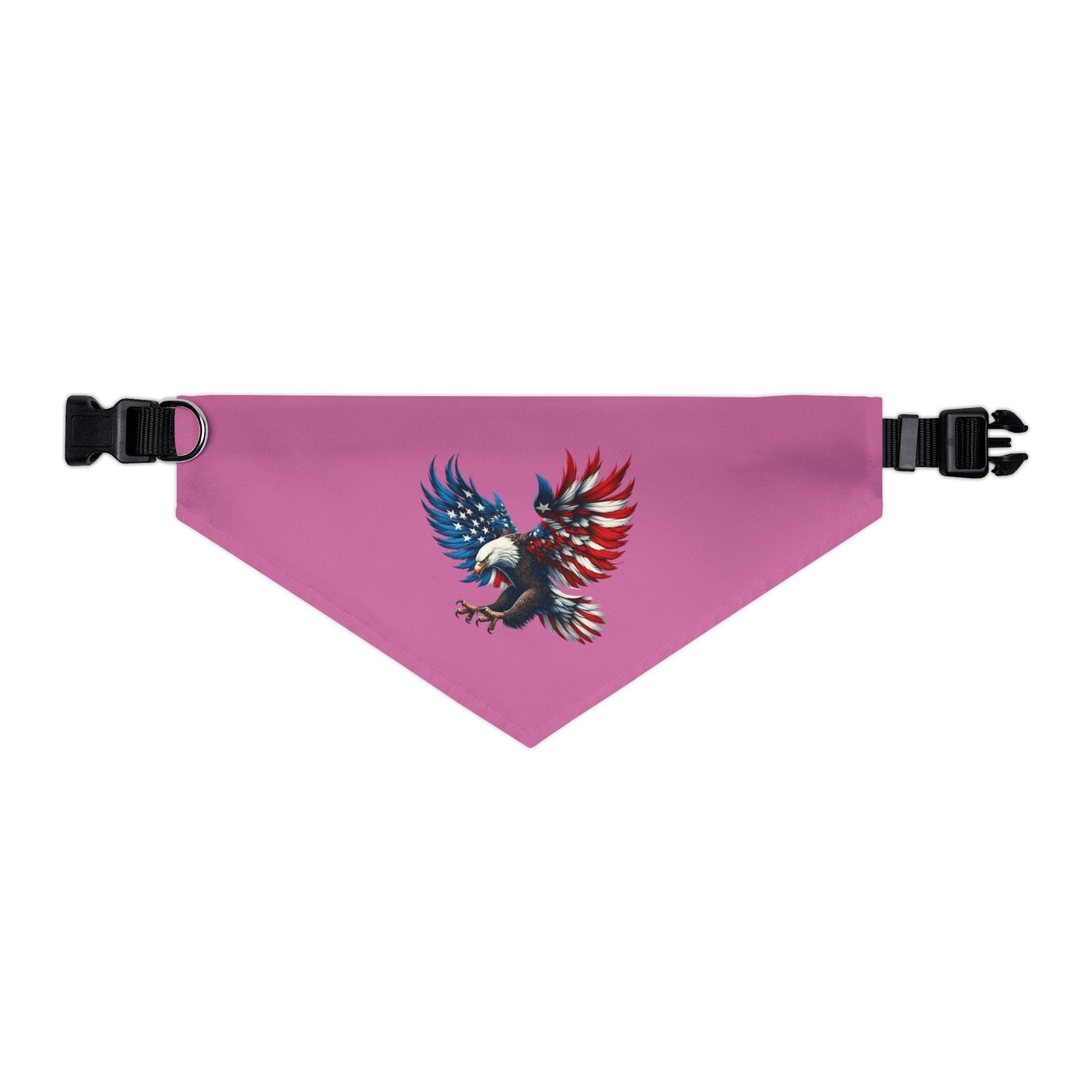 Princess Grace  Patriotic Eagle Pet Bandana Collar  Stylish Dog Accessory for Celebrations