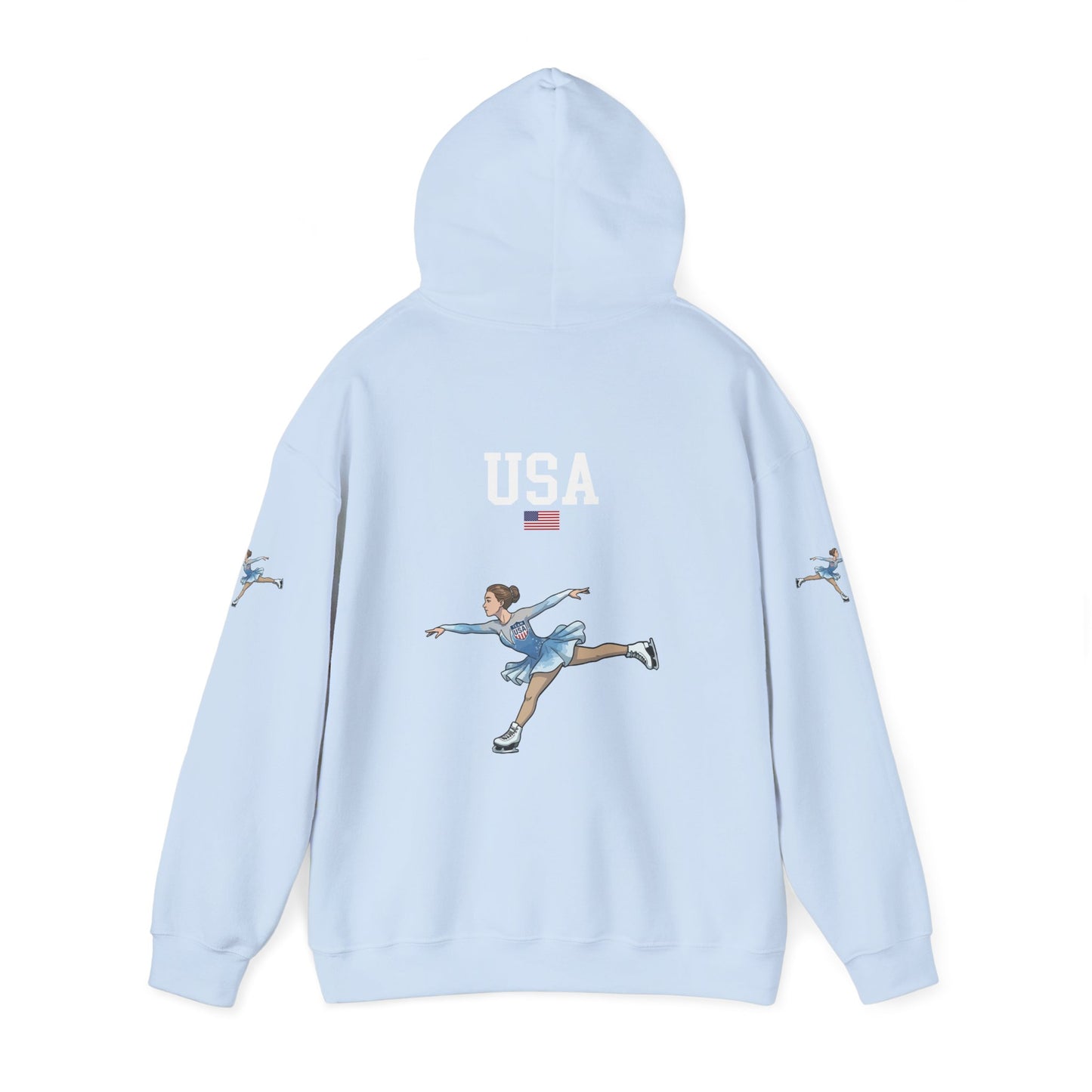 Princess Grace  TEAM USA  Unisex Heavy Blend Hooded Sweatshirt