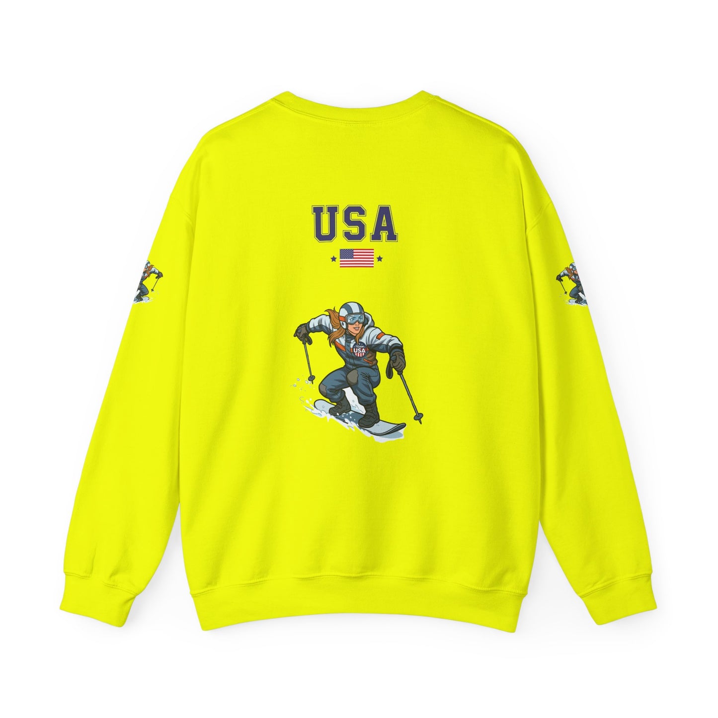 Princess Grace  TEAM USA  Unisex Heavy Blend  Crewneck Sweatshirt