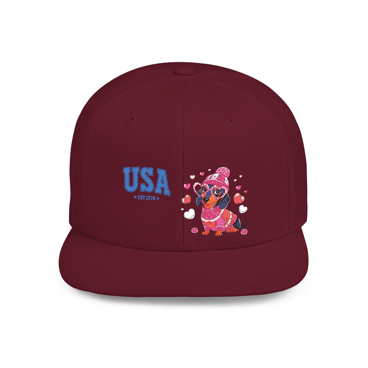 Princess Grace  TEAM USA  Flat Bill Snapback Hat