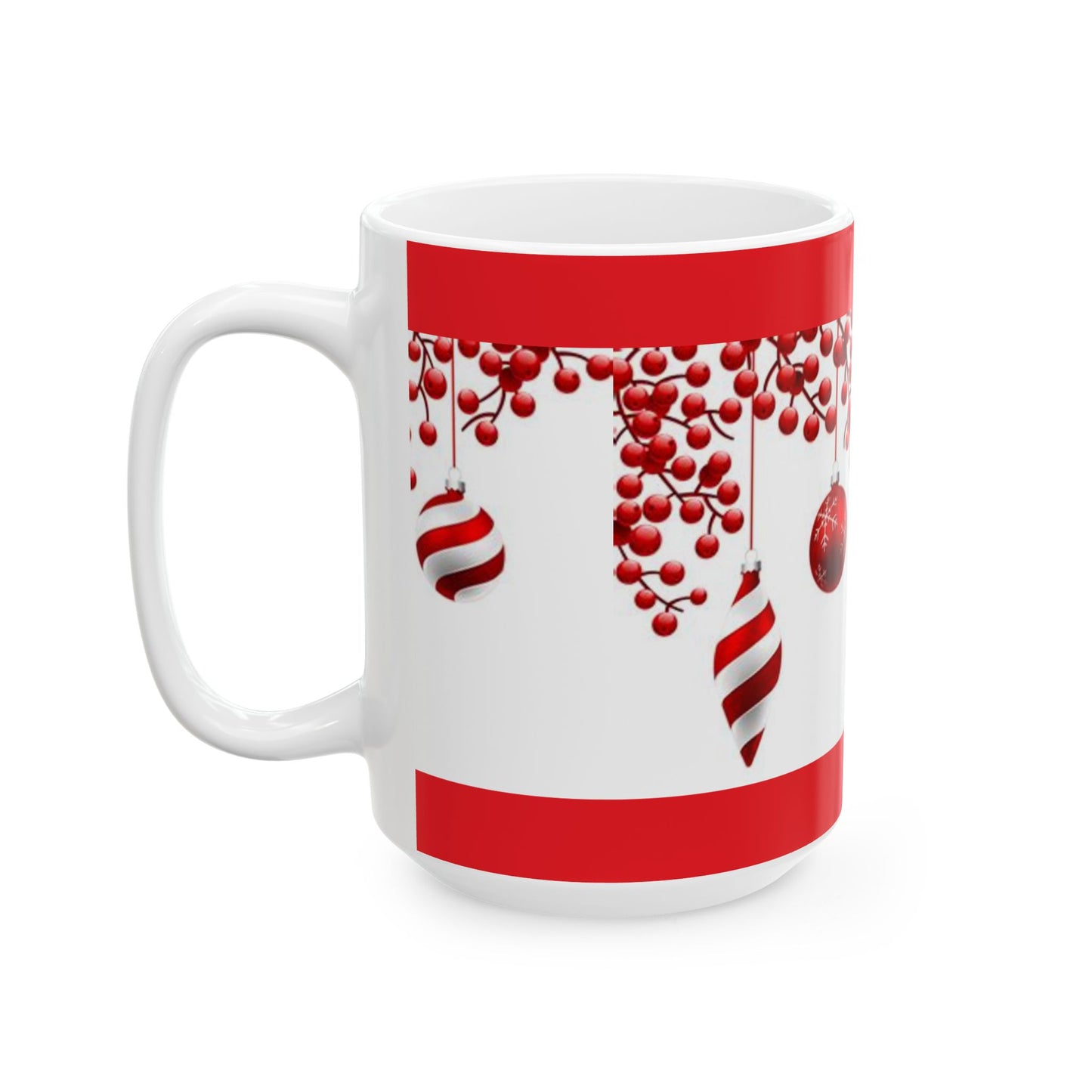 Princess Grace Festive Holiday Ornament Ceramic Mug  Perfect for Christmas Cheer  11oz 15oz