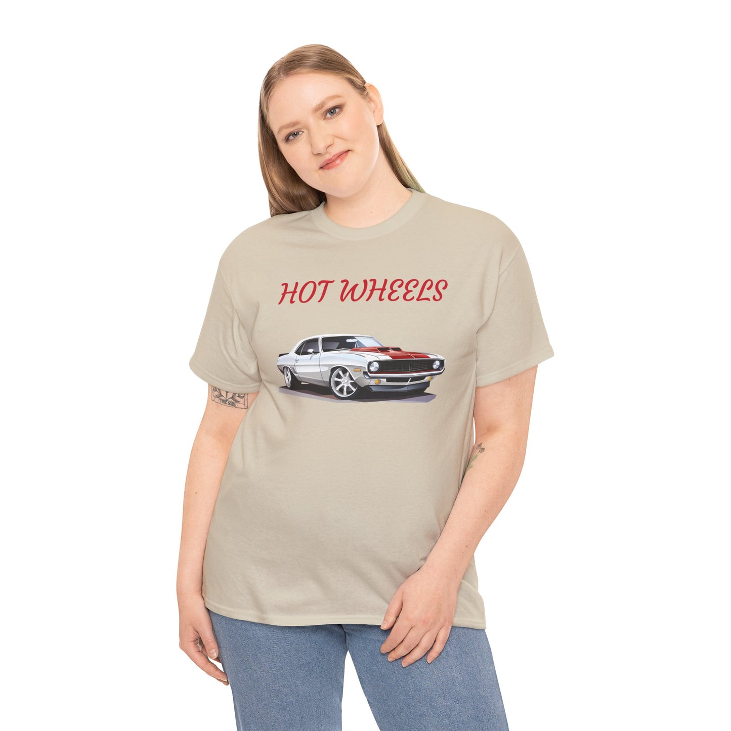 Princess Grace Hot Wheels Unisex Heavy Cotton Tee Classic Car Enthusiast Shirt