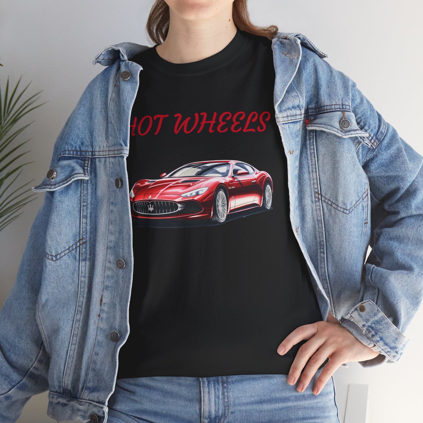 Princess Grace  Cool Hot Wheels Unisex Heavy Cotton Tee Perfect for Car Enthusiasts